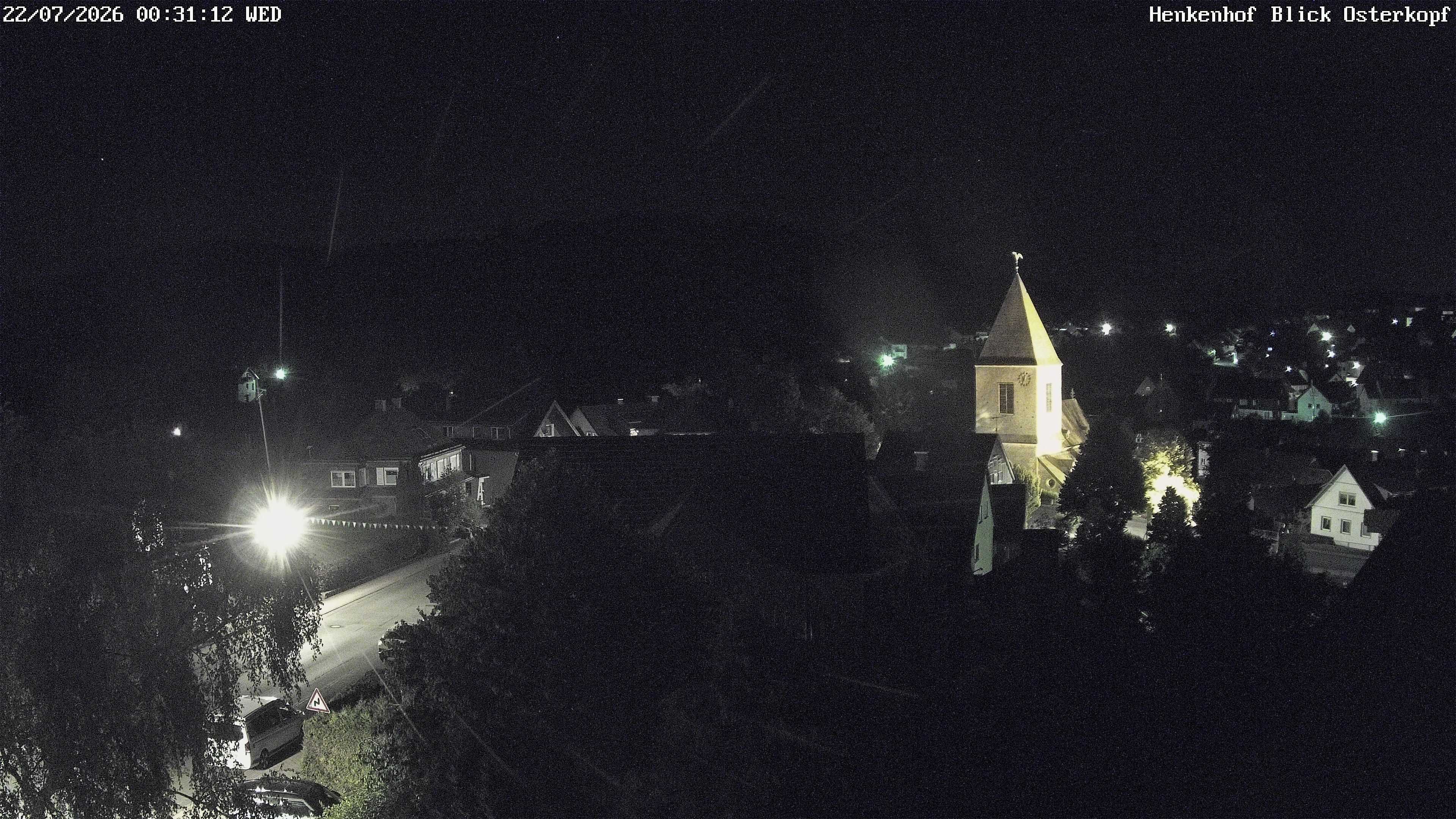 Archiv Foto Webcam Ortsmitte Usseln