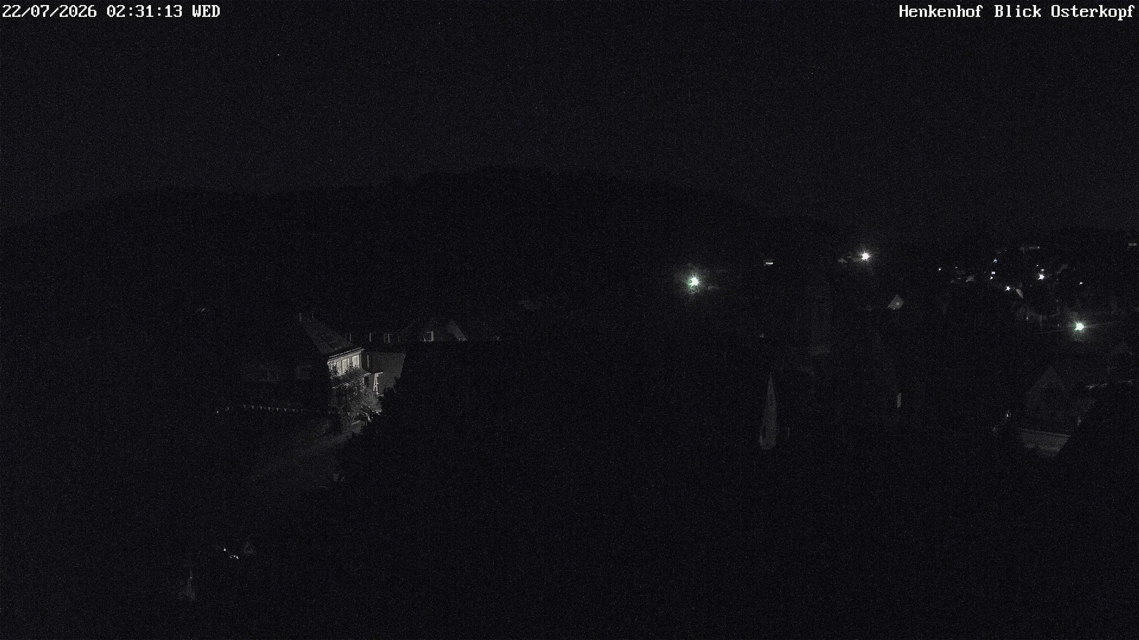 Archiv Foto Webcam Ortsmitte Usseln