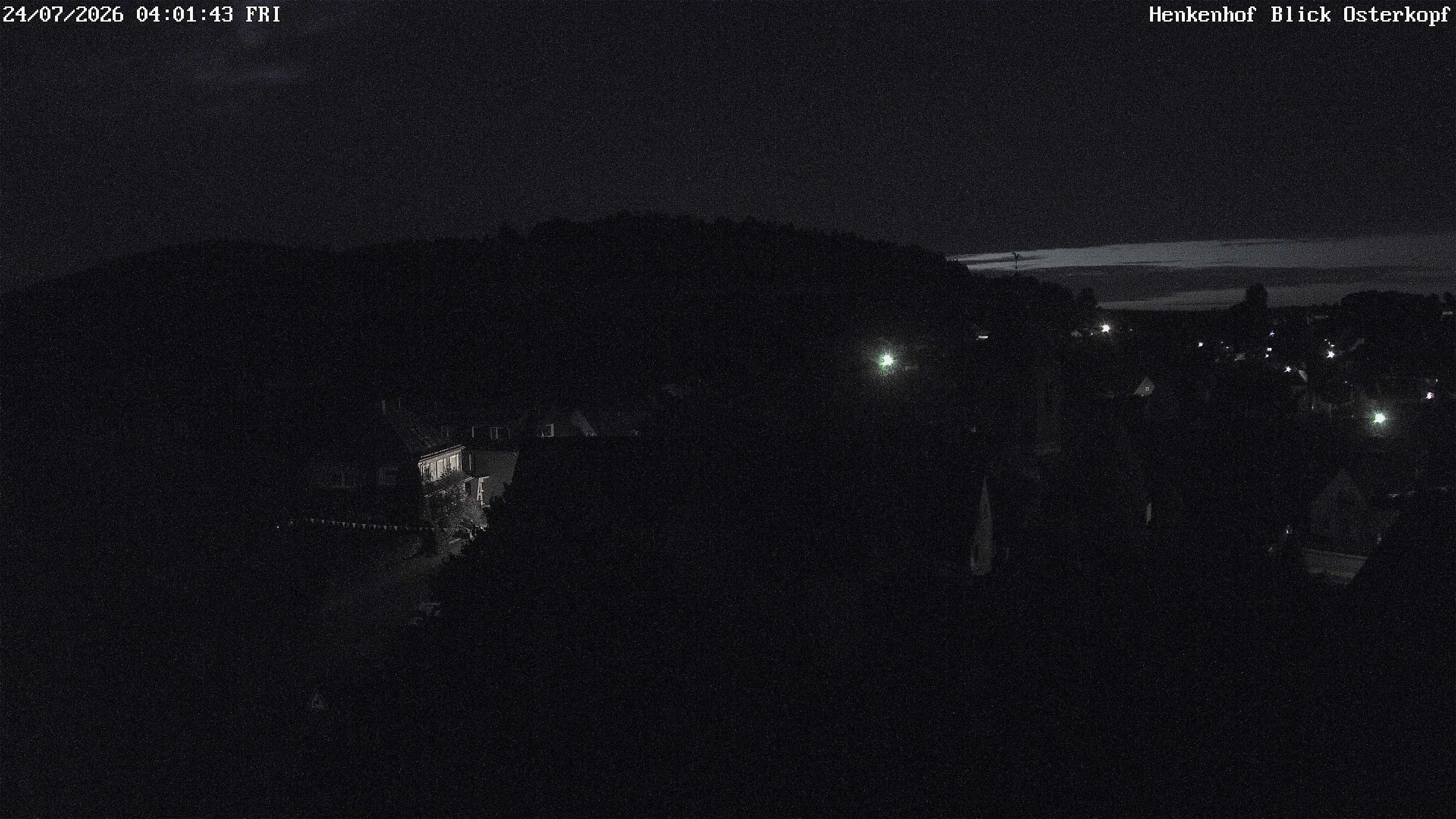 Archived image Webcam Willingen: View Usseln Village