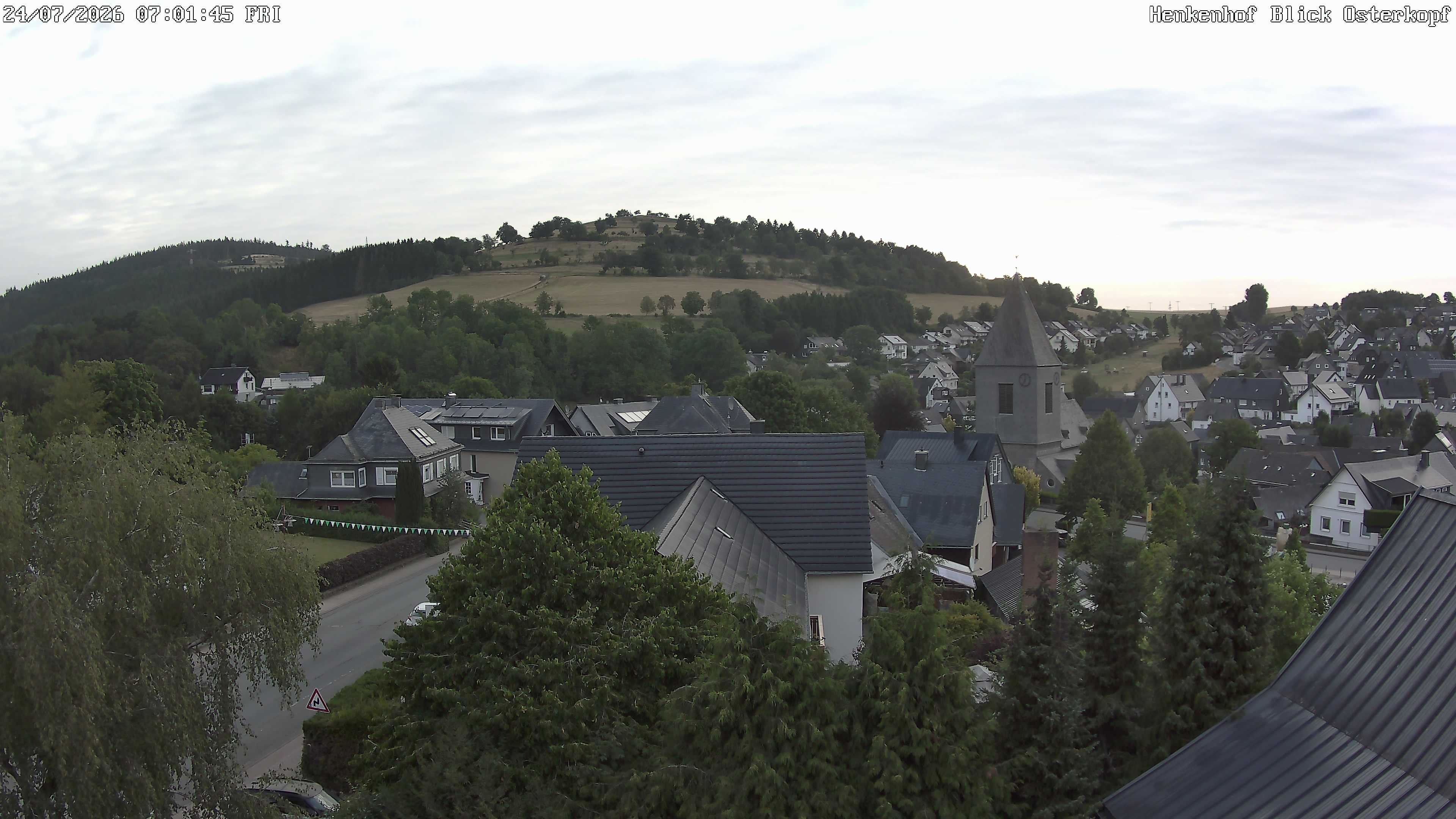 Archived image Webcam Willingen: View Usseln Village