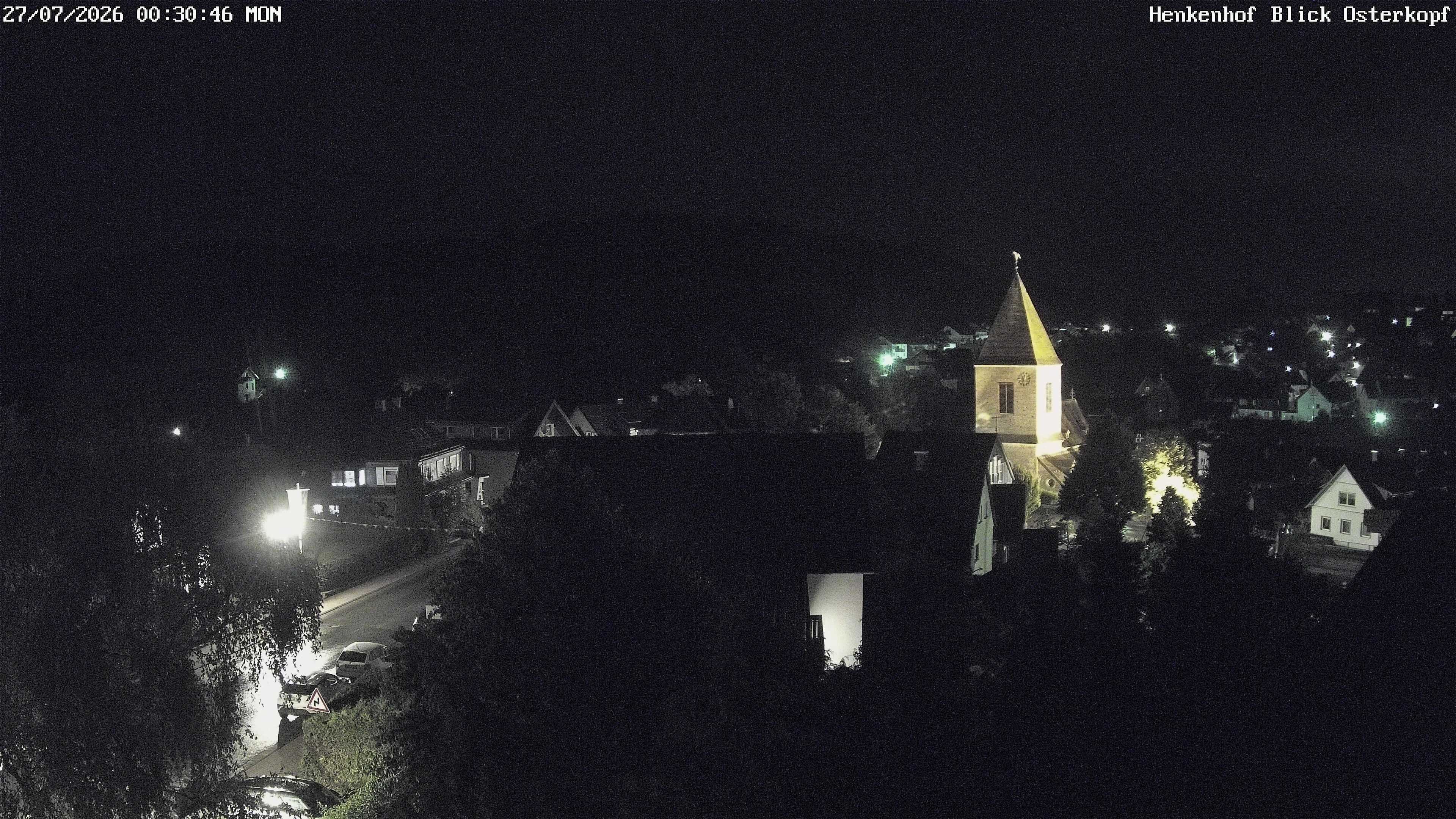 Archived image Webcam Willingen: View Usseln Village