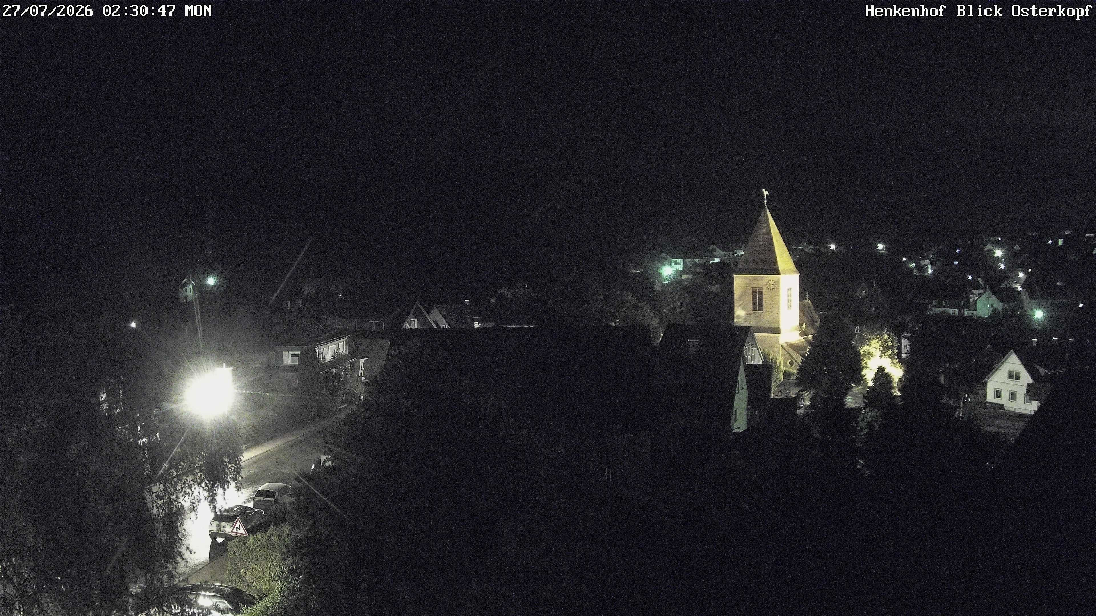 Archived image Webcam Willingen: View Usseln Village