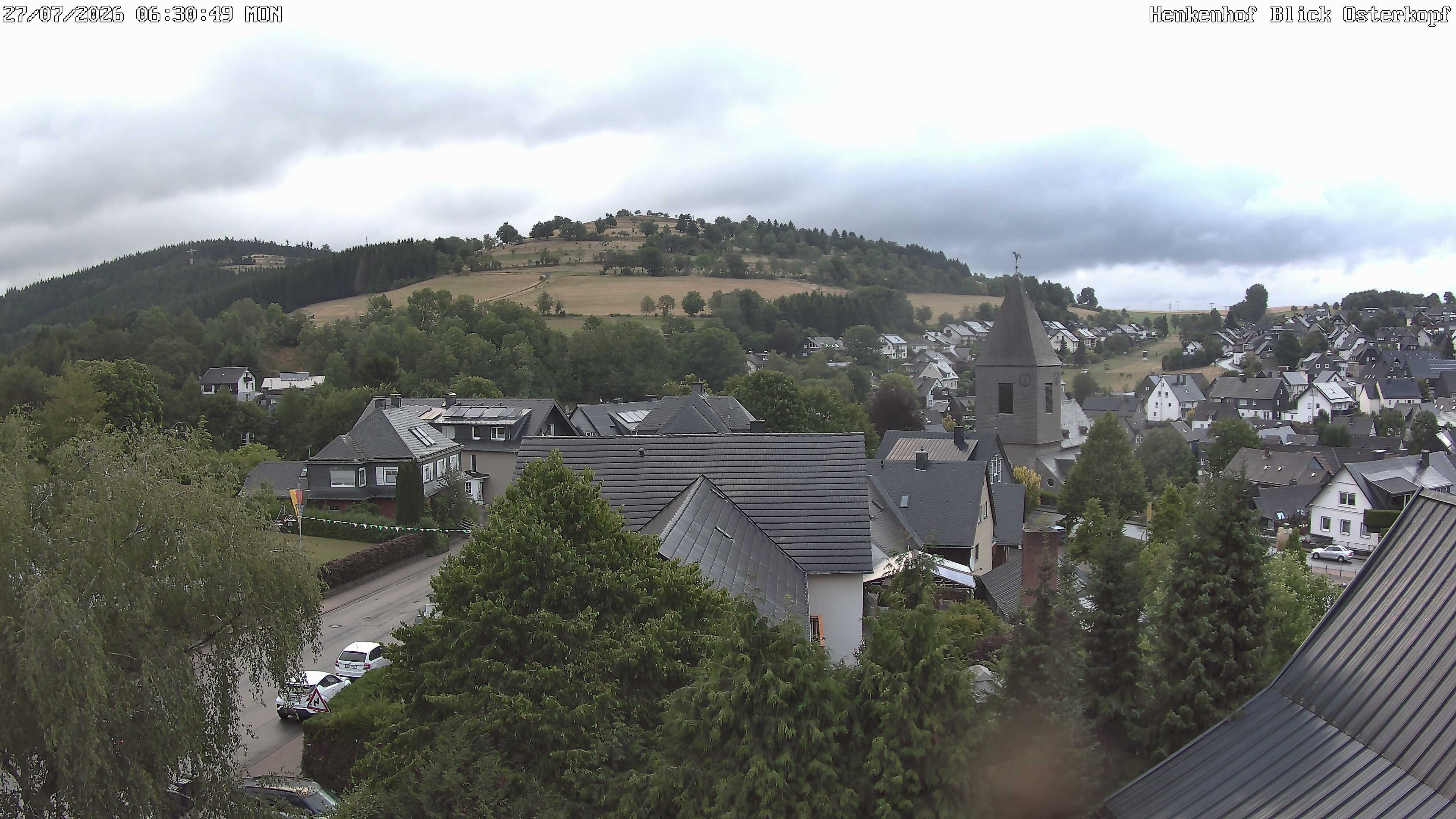 Archived image Webcam Willingen: View Usseln Village