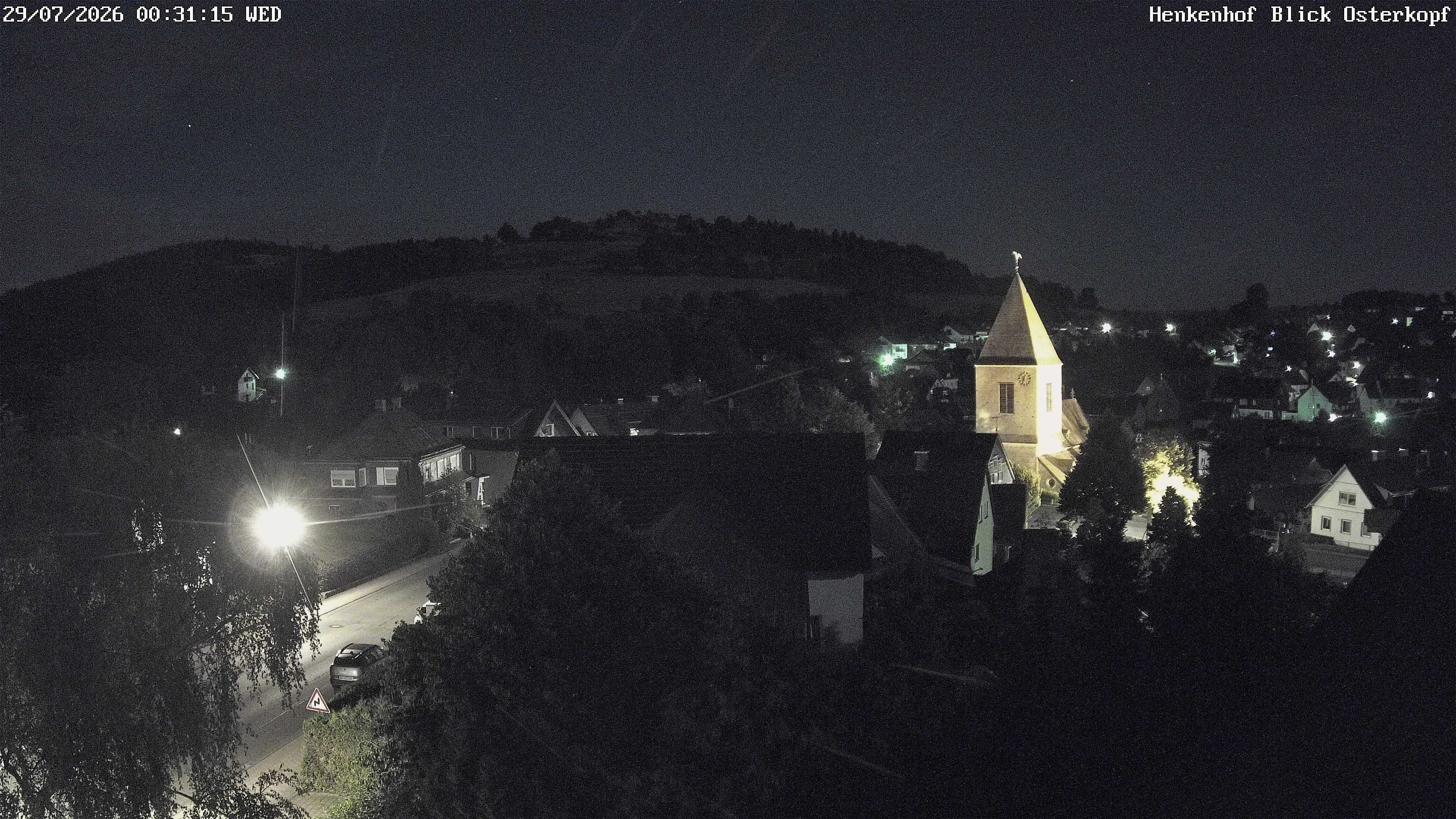 Archiv Foto Webcam Ortsmitte Usseln