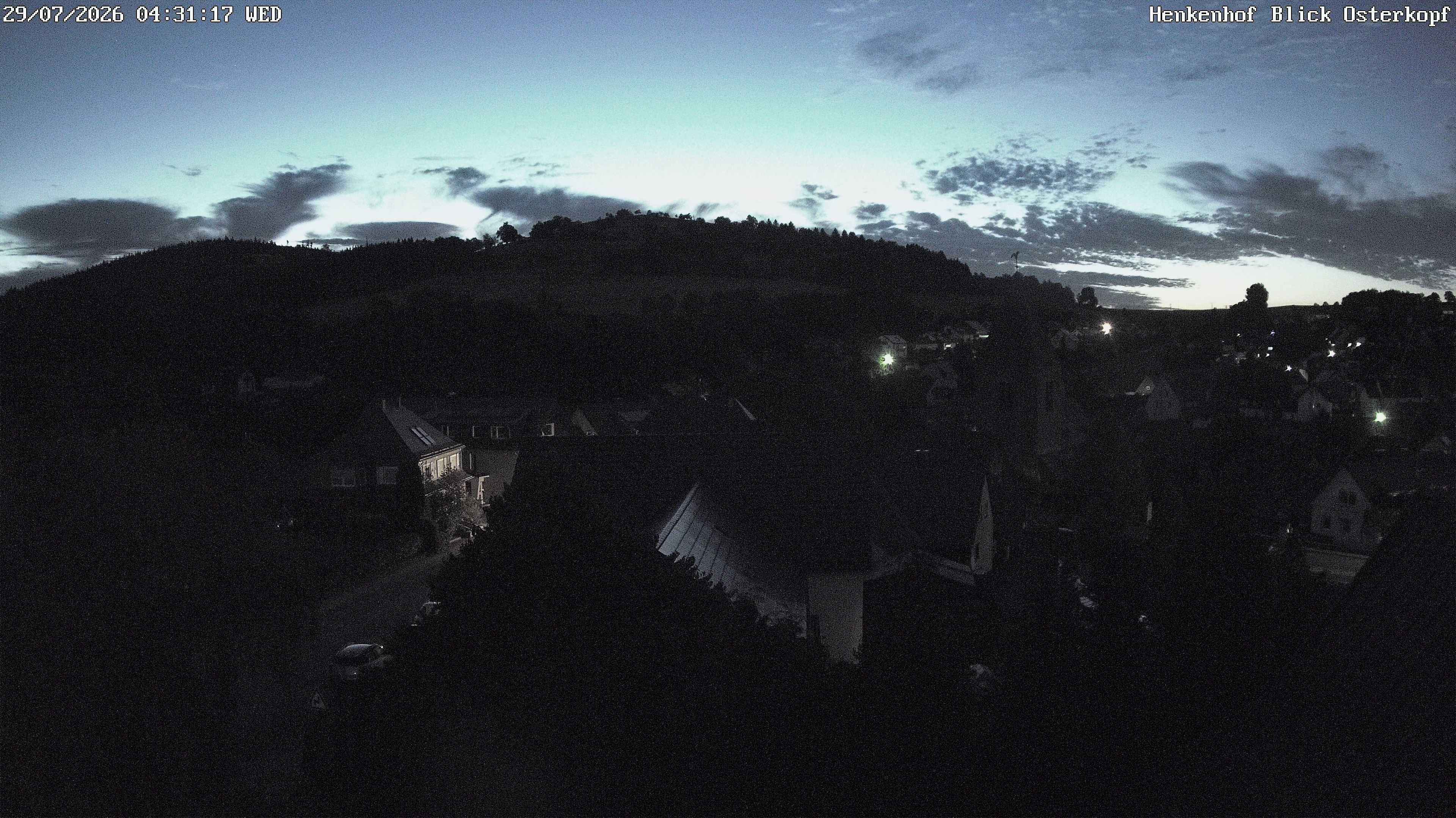 Archiv Foto Webcam Ortsmitte Usseln