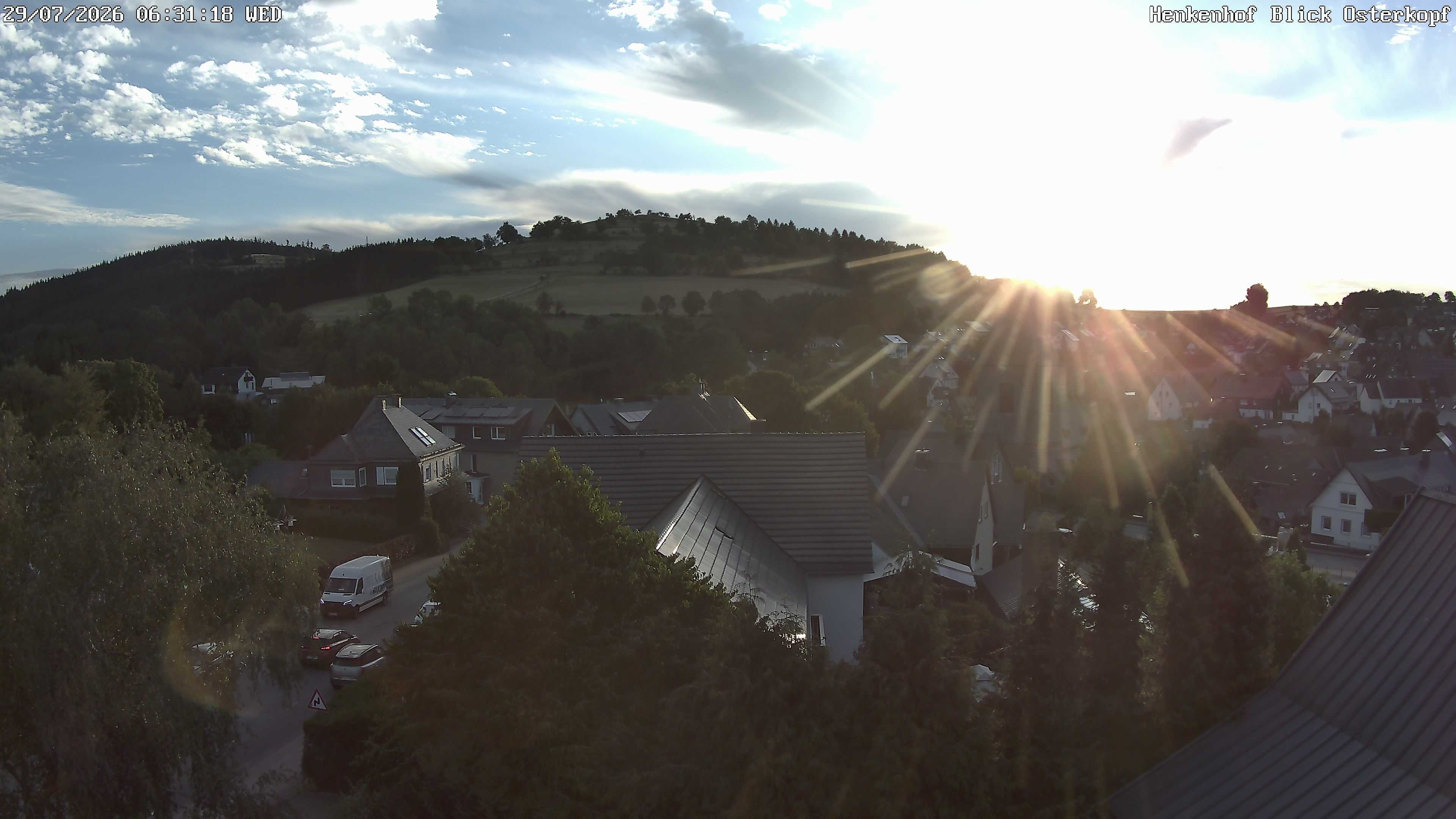 Archiv Foto Webcam Ortsmitte Usseln