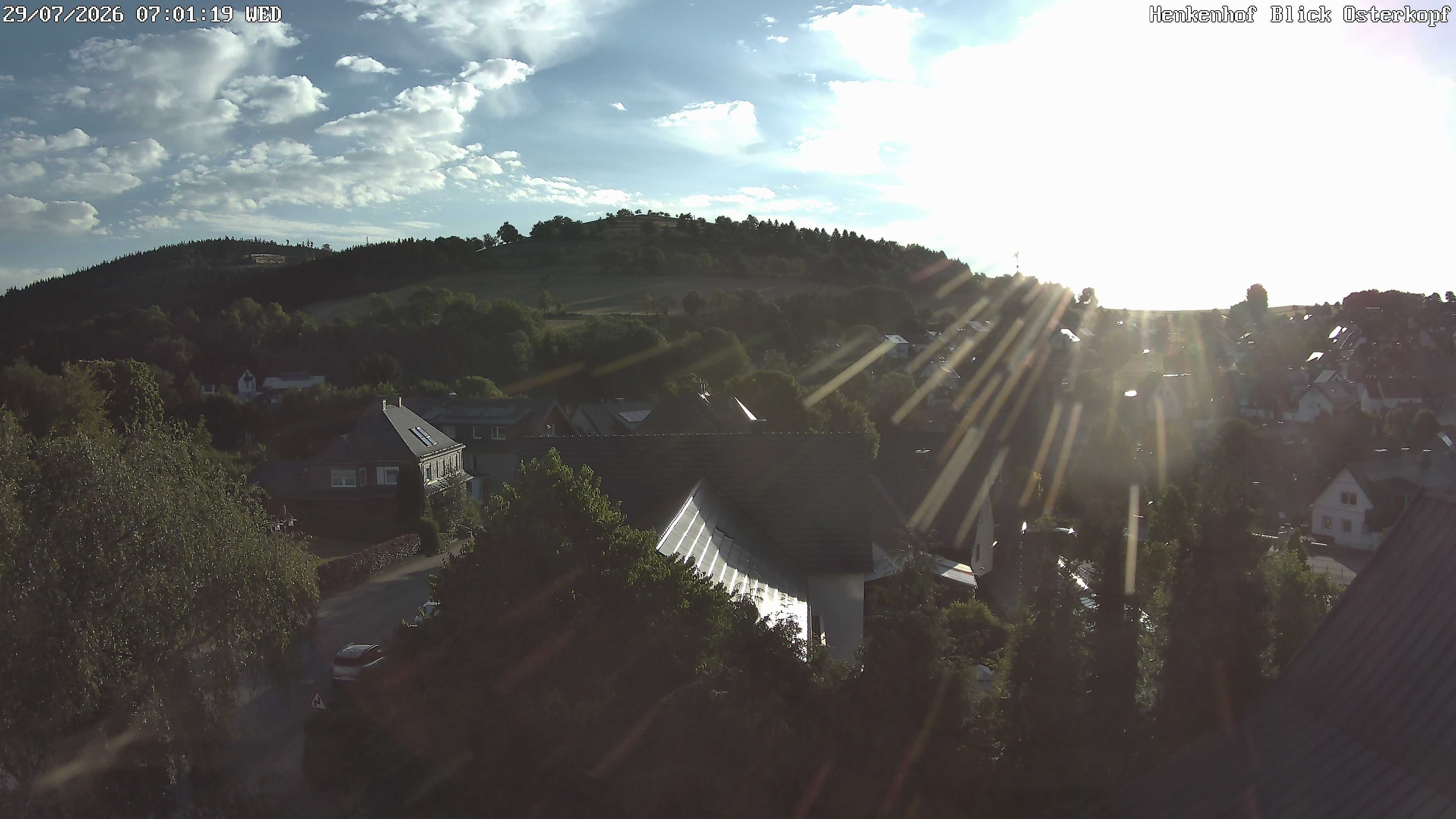 Archiv Foto Webcam Ortsmitte Usseln