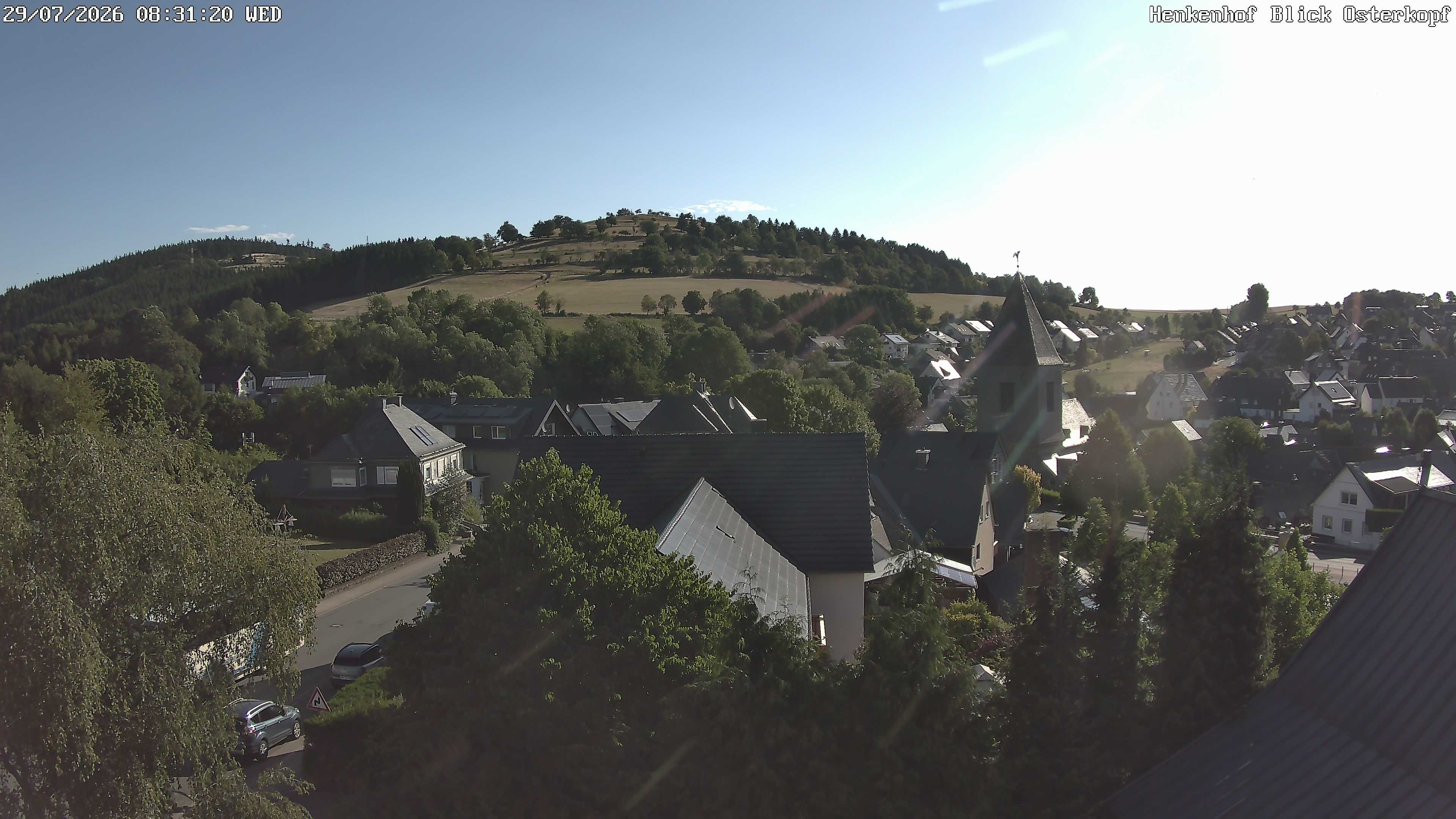 Archiv Foto Webcam Ortsmitte Usseln