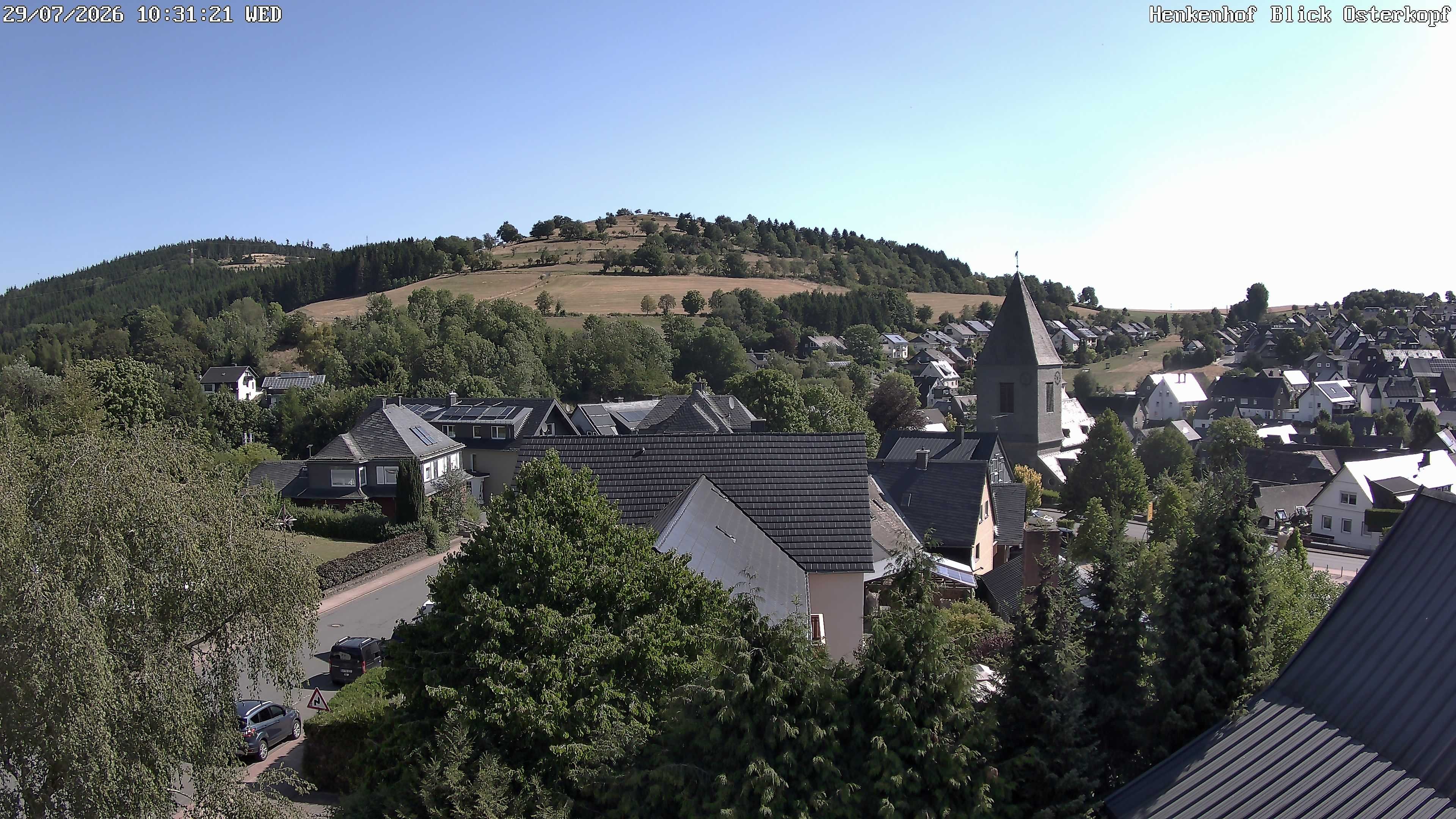 Archiv Foto Webcam Ortsmitte Usseln