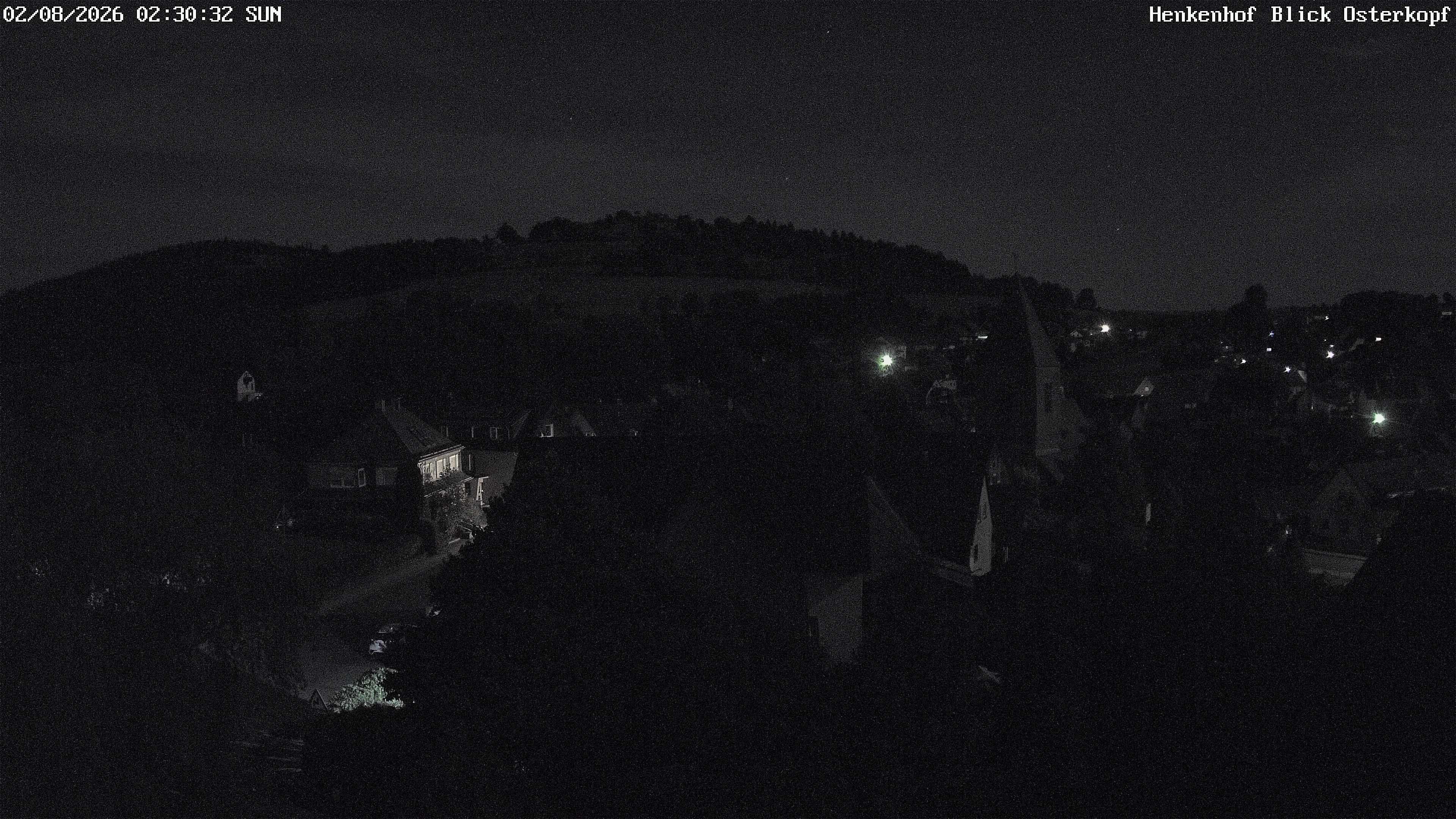 Archived image Webcam Willingen: View Usseln Village