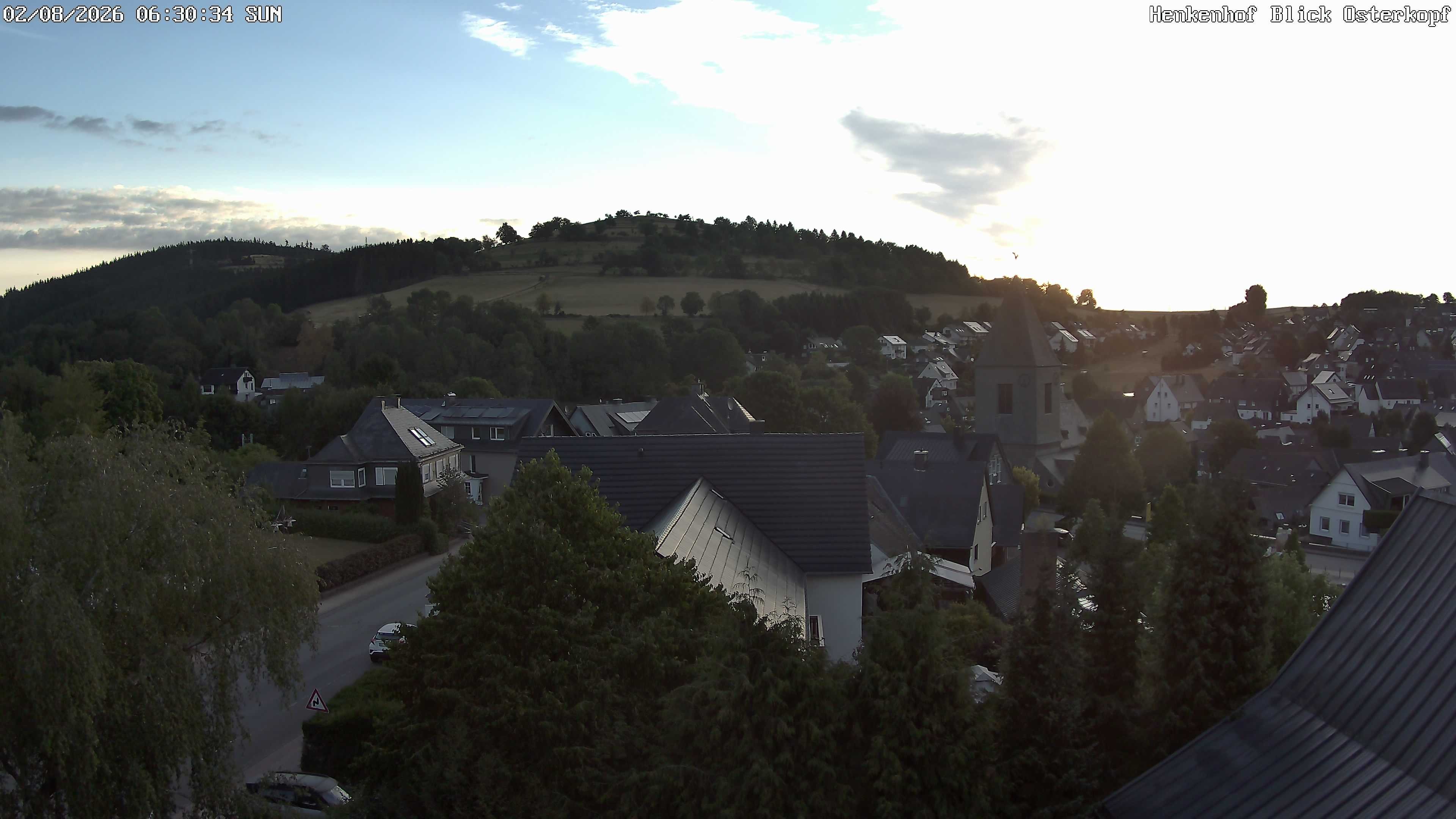 Archived image Webcam Willingen: View Usseln Village