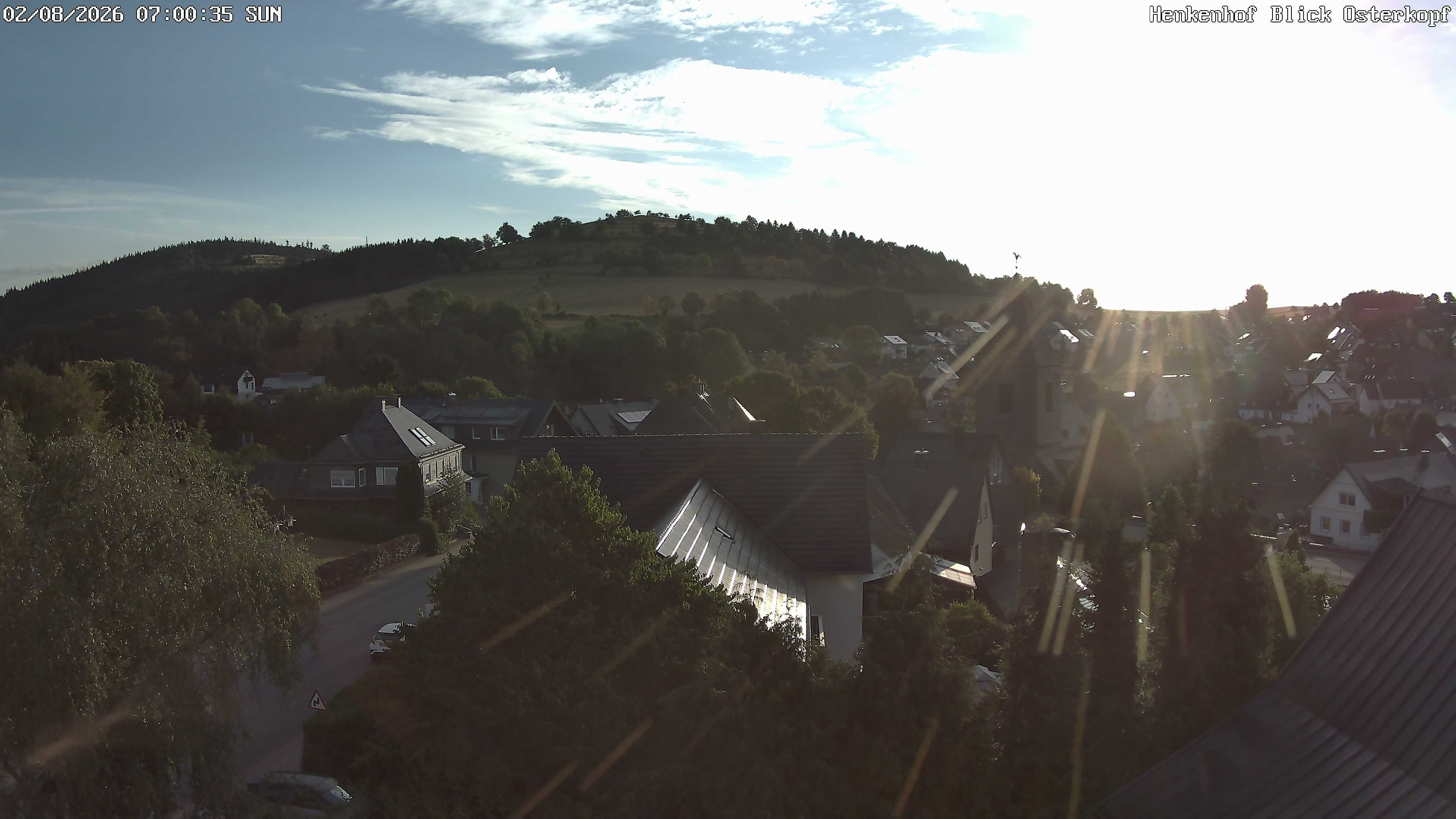 Archived image Webcam Willingen: View Usseln Village