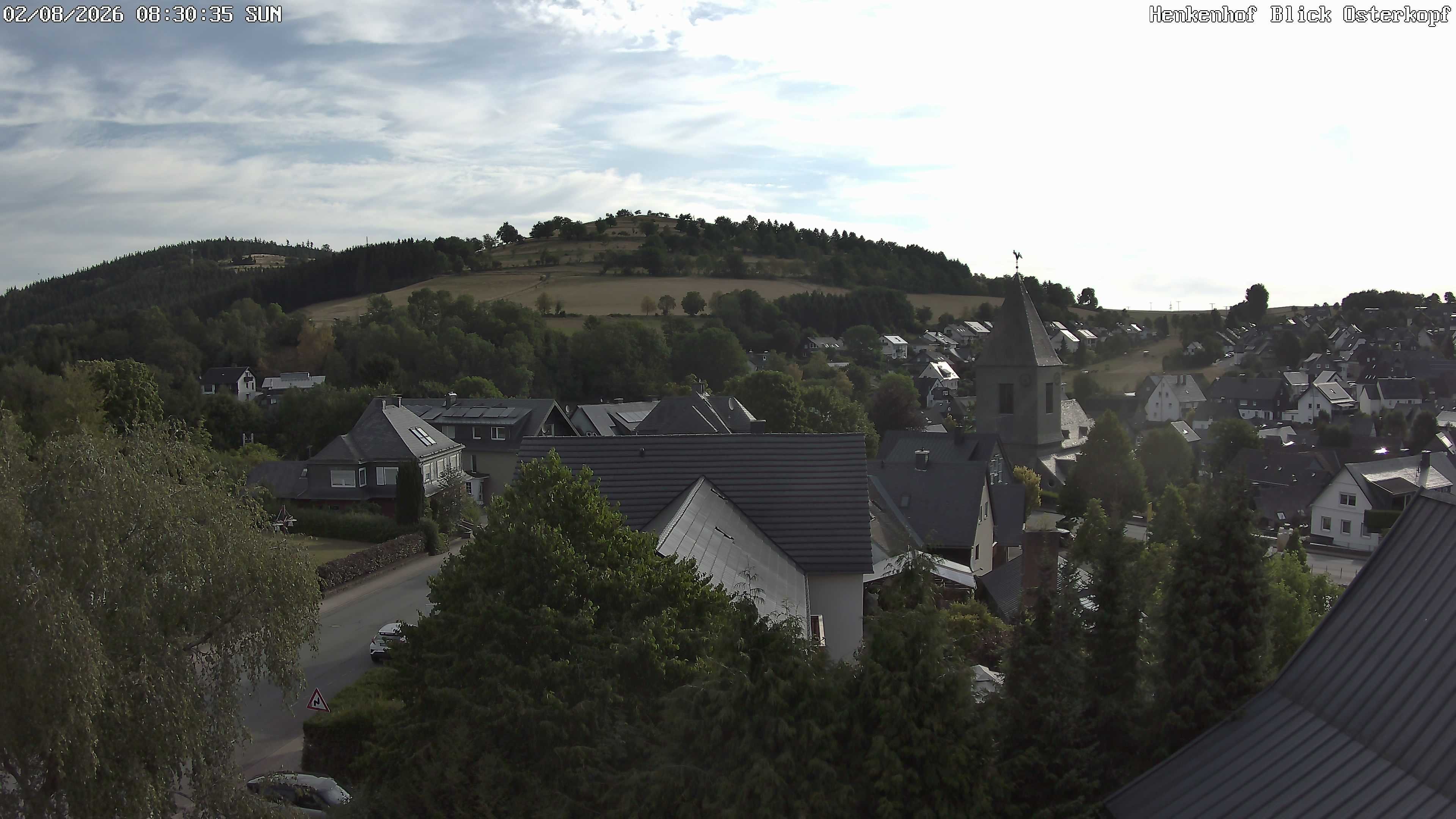 Archived image Webcam Willingen: View Usseln Village