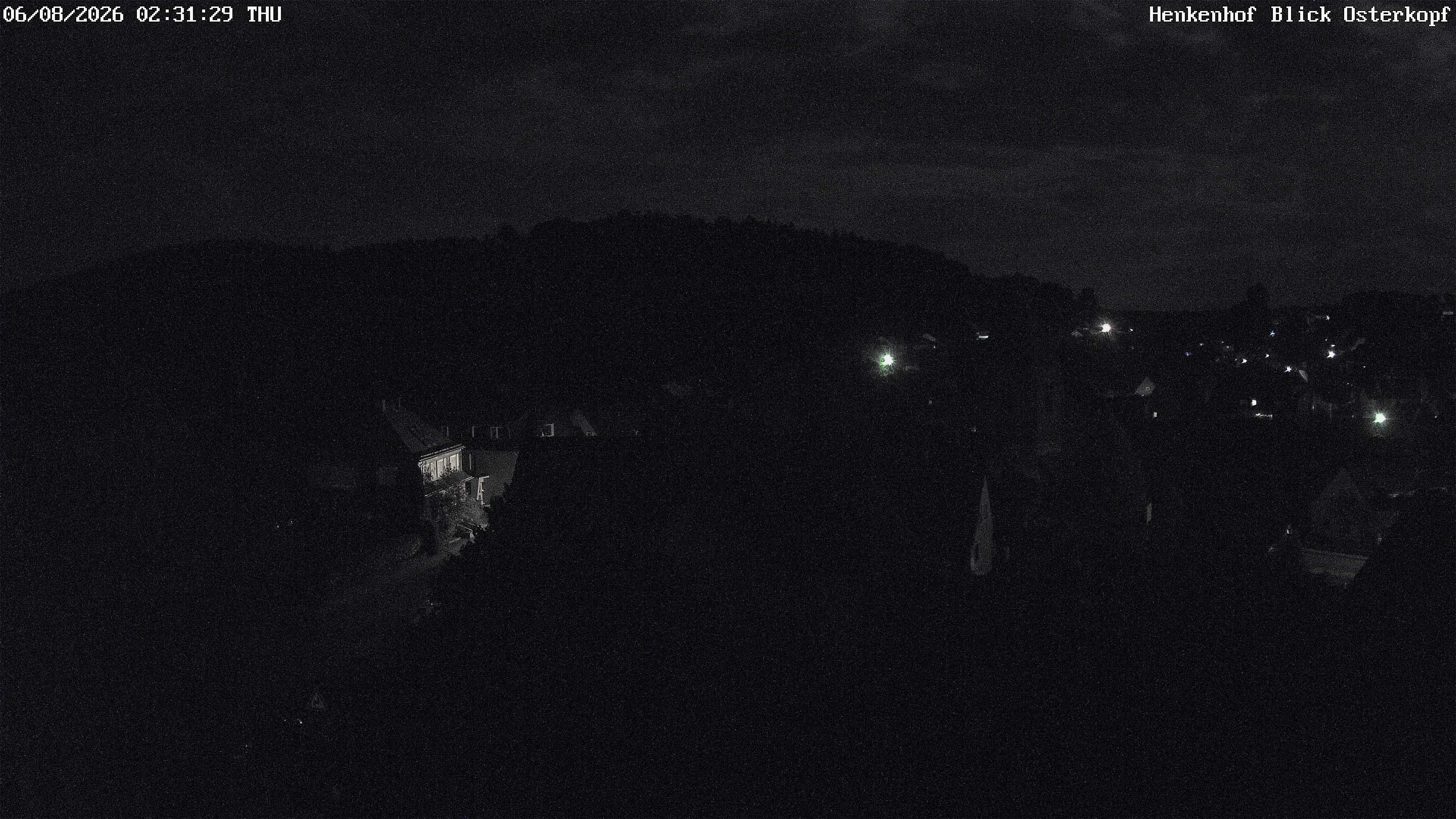Archived image Webcam Willingen: View Usseln Village