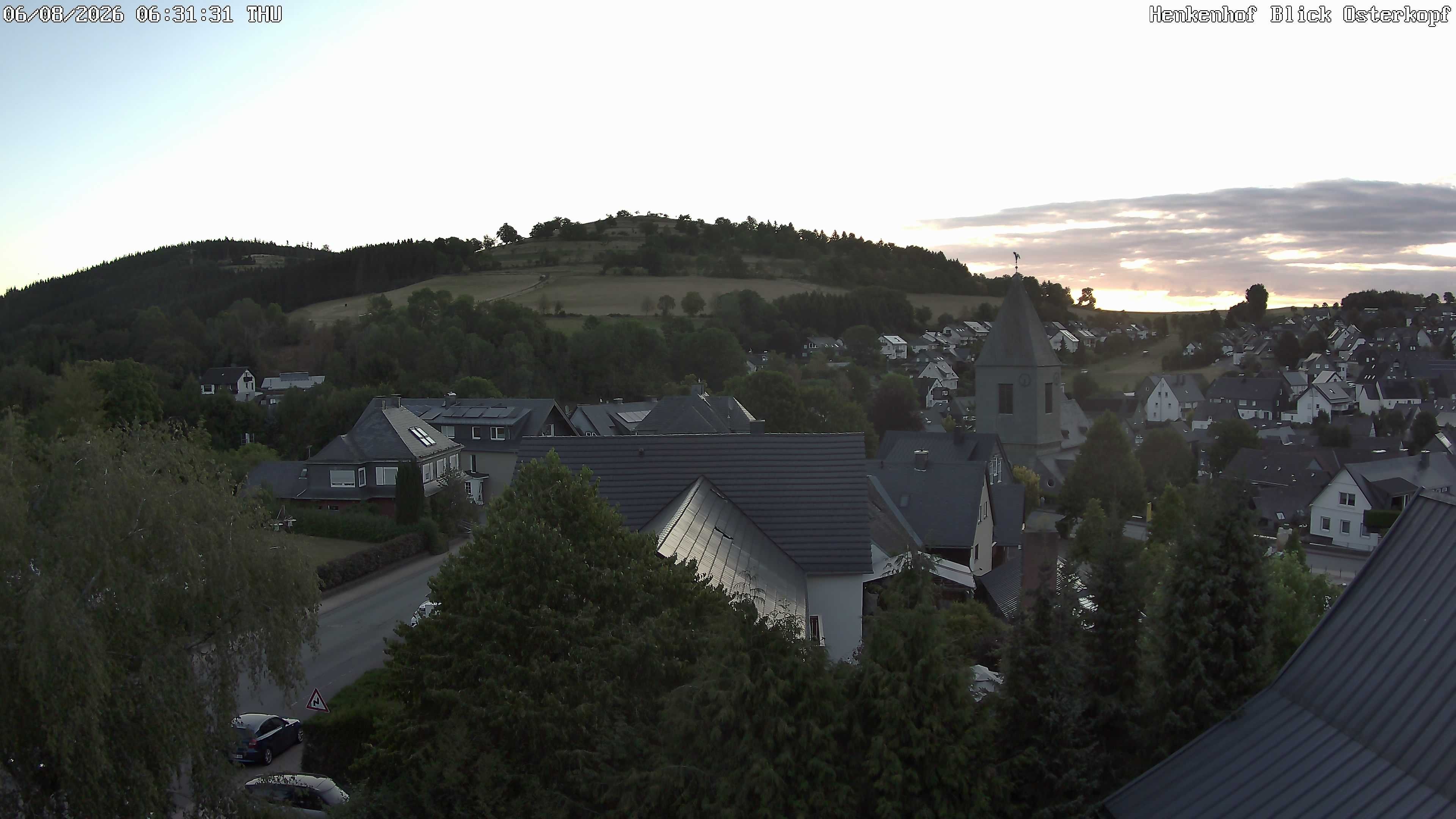 Archived image Webcam Willingen: View Usseln Village
