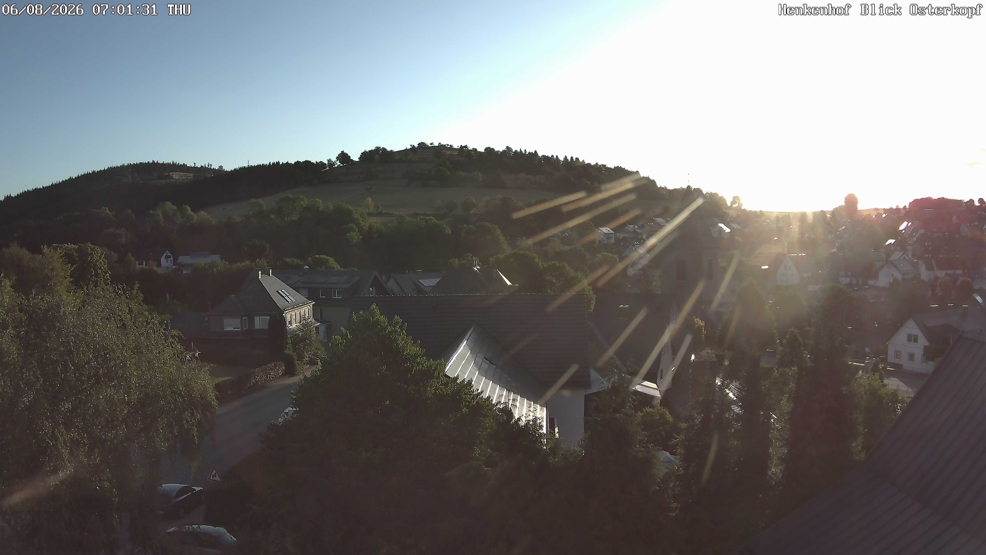 Archived image Webcam Willingen: View Usseln Village
