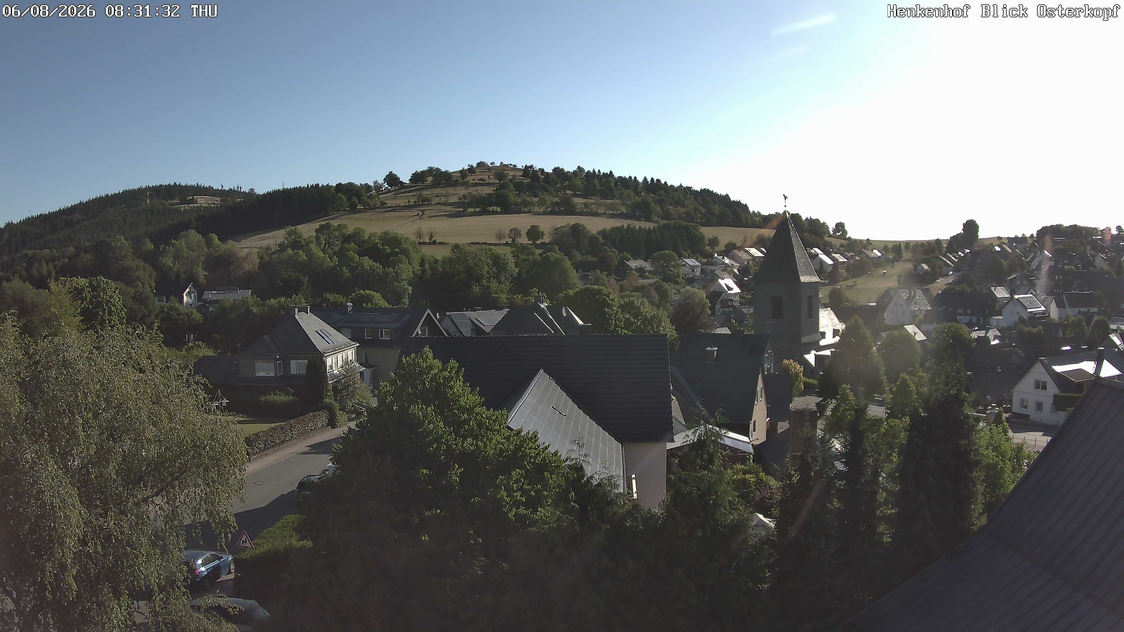 Archived image Webcam Willingen: View Usseln Village