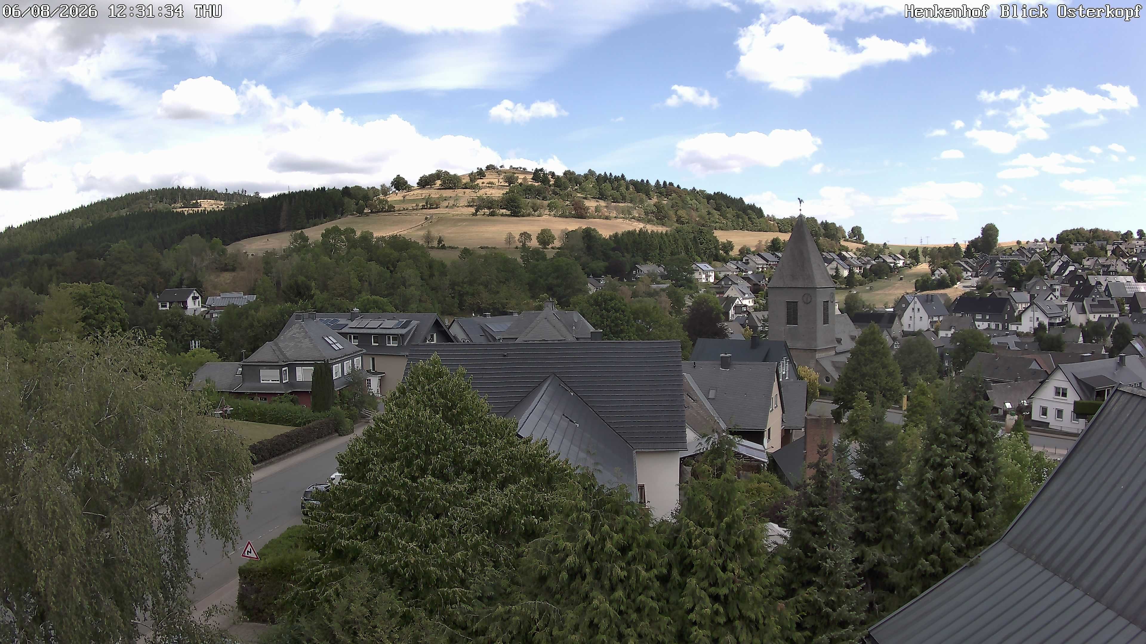 Archived image Webcam Willingen: View Usseln Village