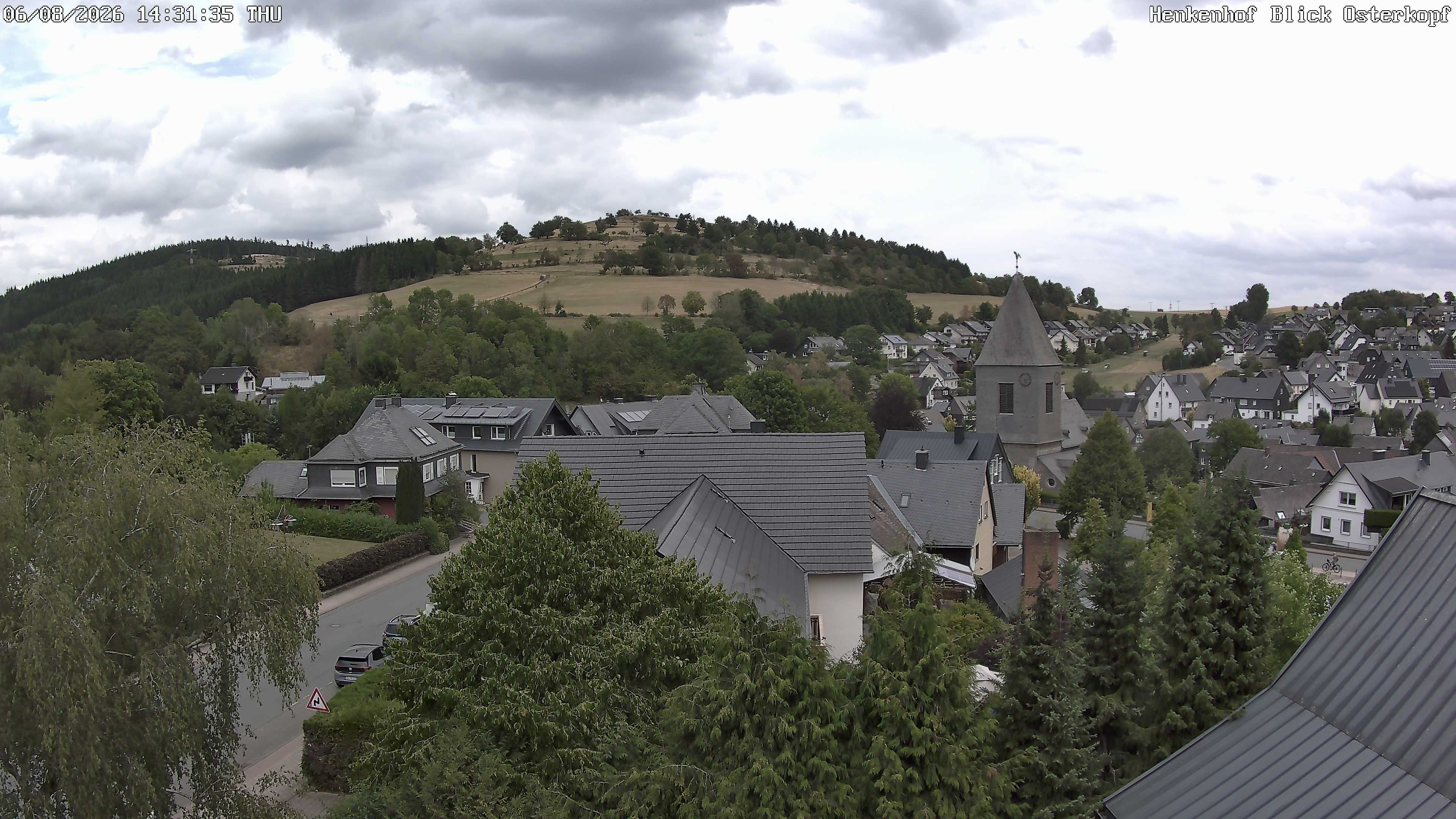 Archived image Webcam Willingen: View Usseln Village