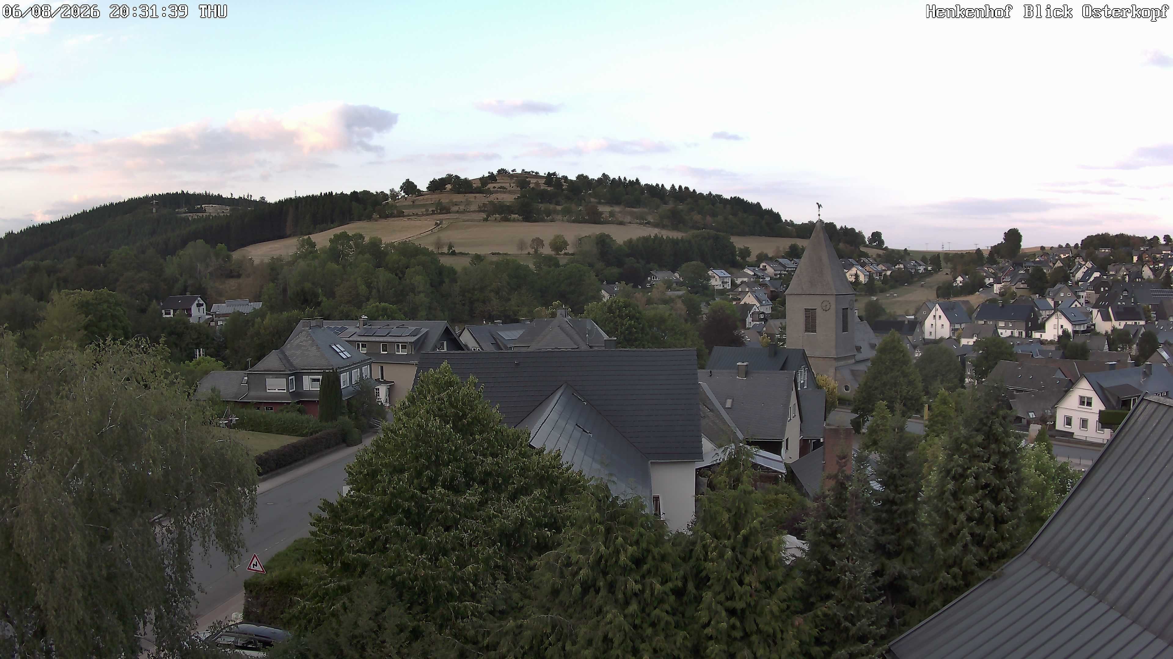 Archiv Foto Webcam Ortsmitte Usseln