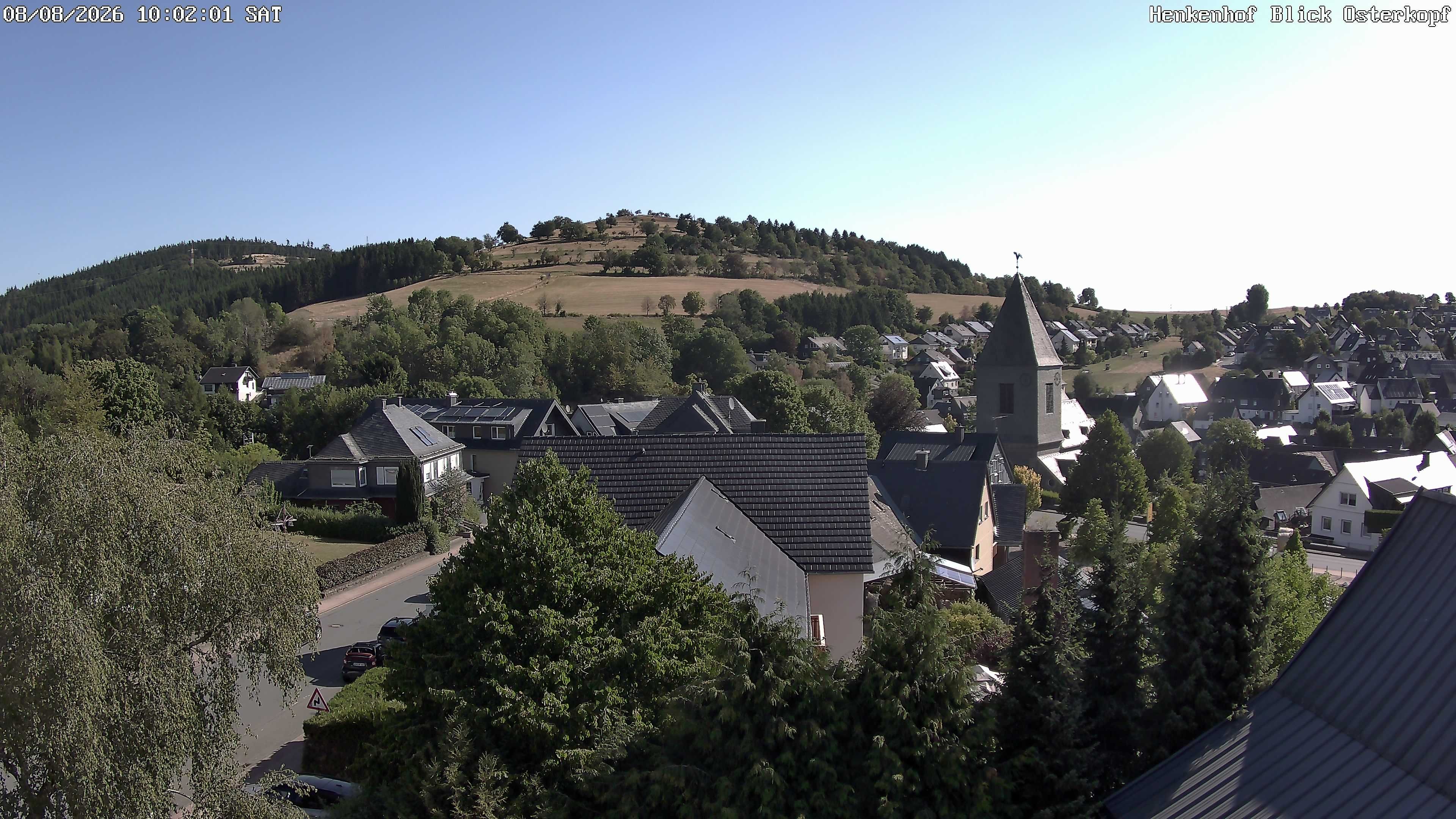 Archiv Foto Webcam Ortsmitte Usseln