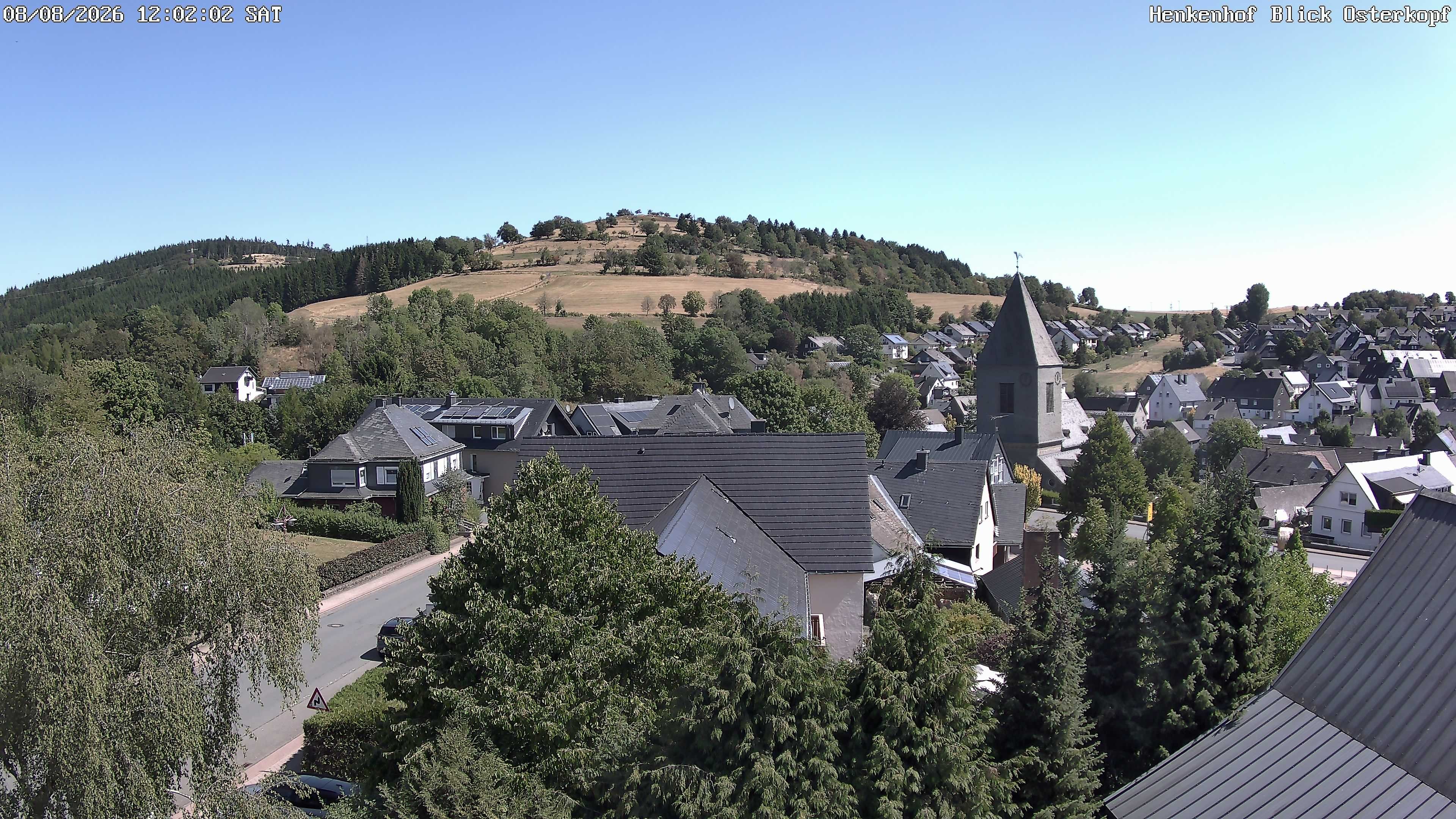 Archiv Foto Webcam Ortsmitte Usseln