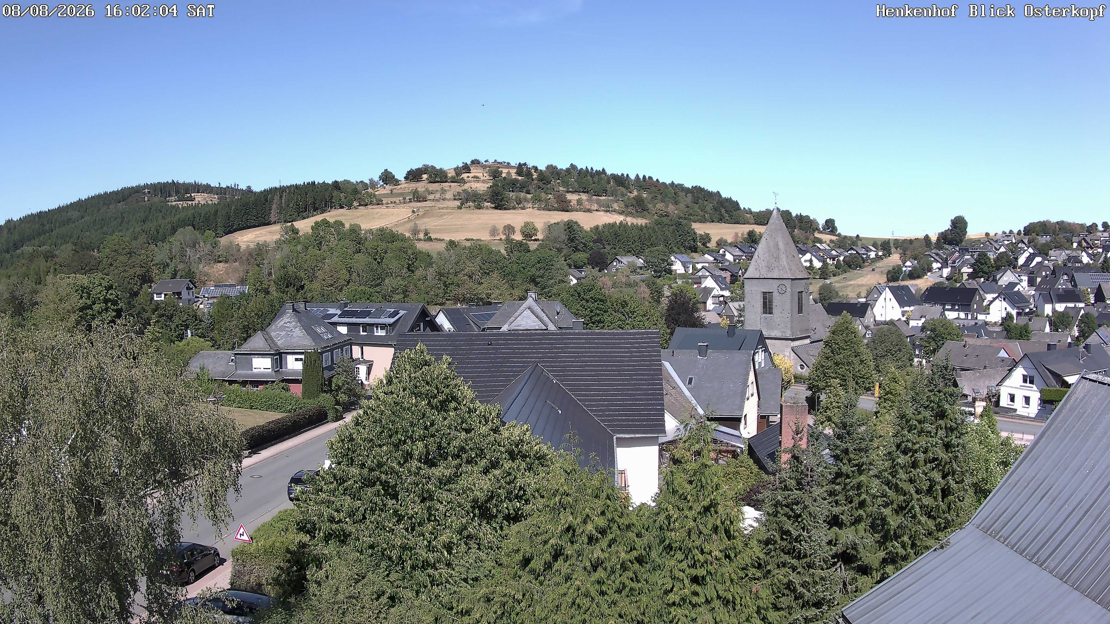 Archiv Foto Webcam Ortsmitte Usseln
