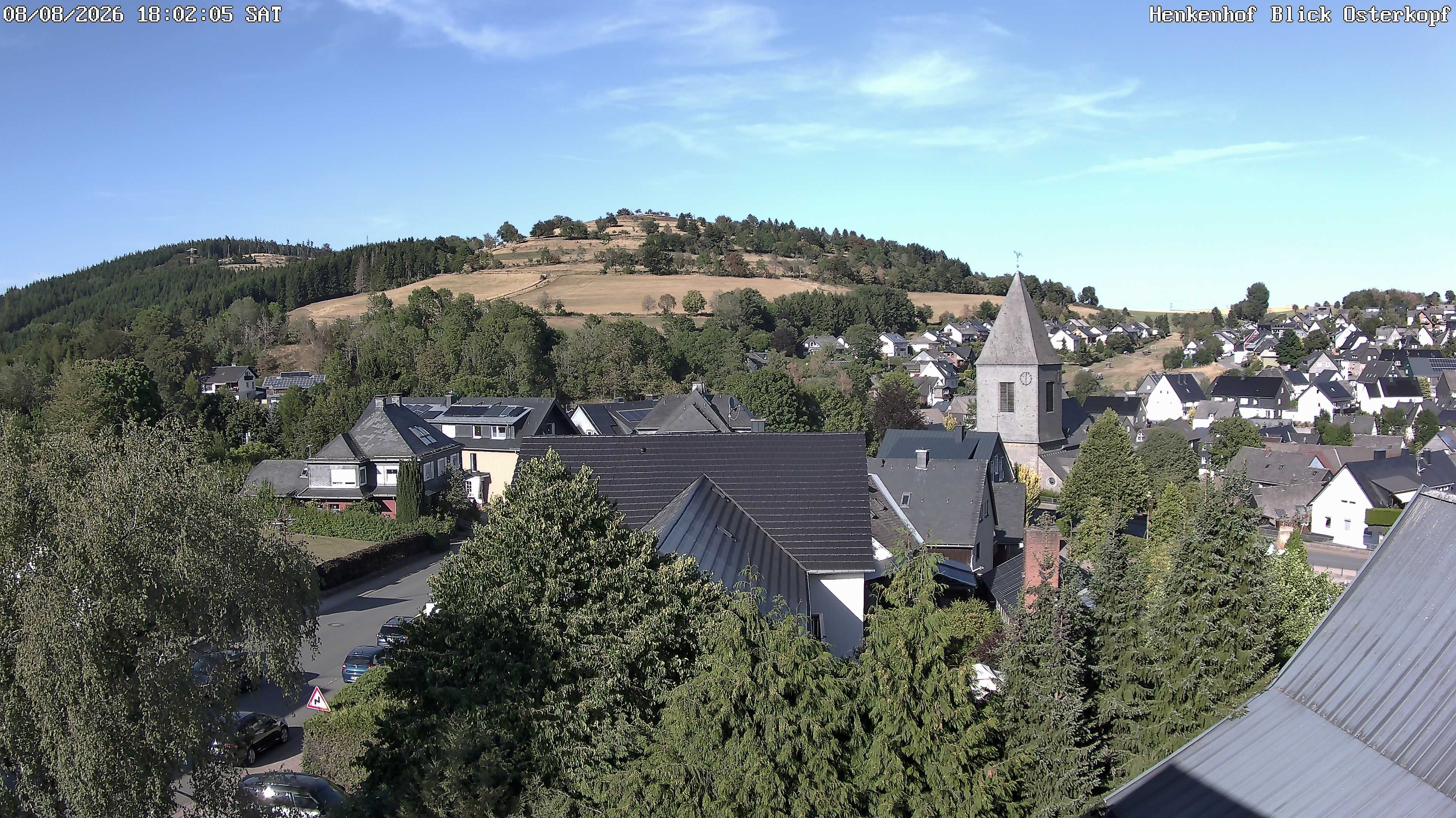 Archiv Foto Webcam Ortsmitte Usseln