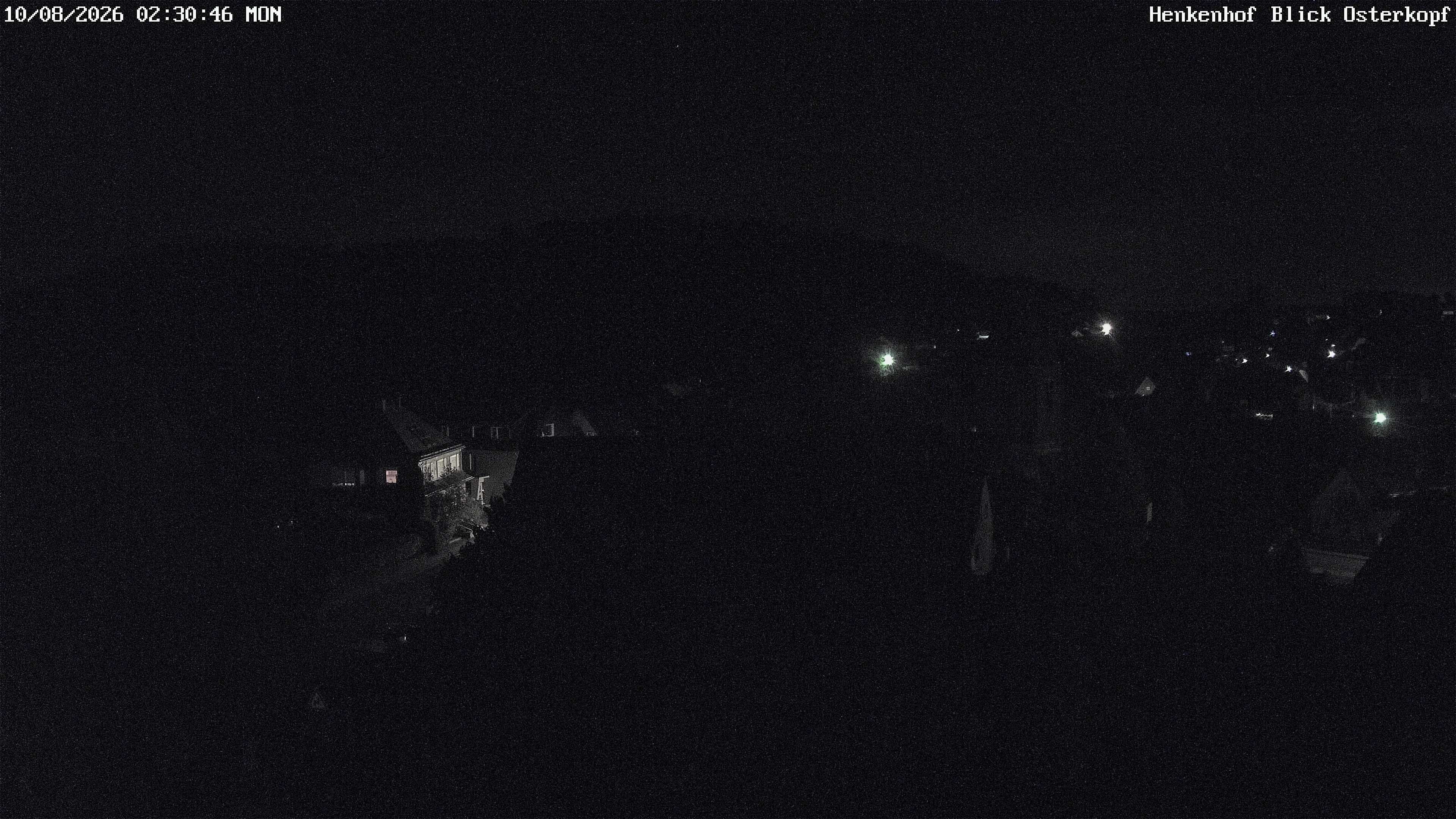 Archived image Webcam Willingen: View Usseln Village