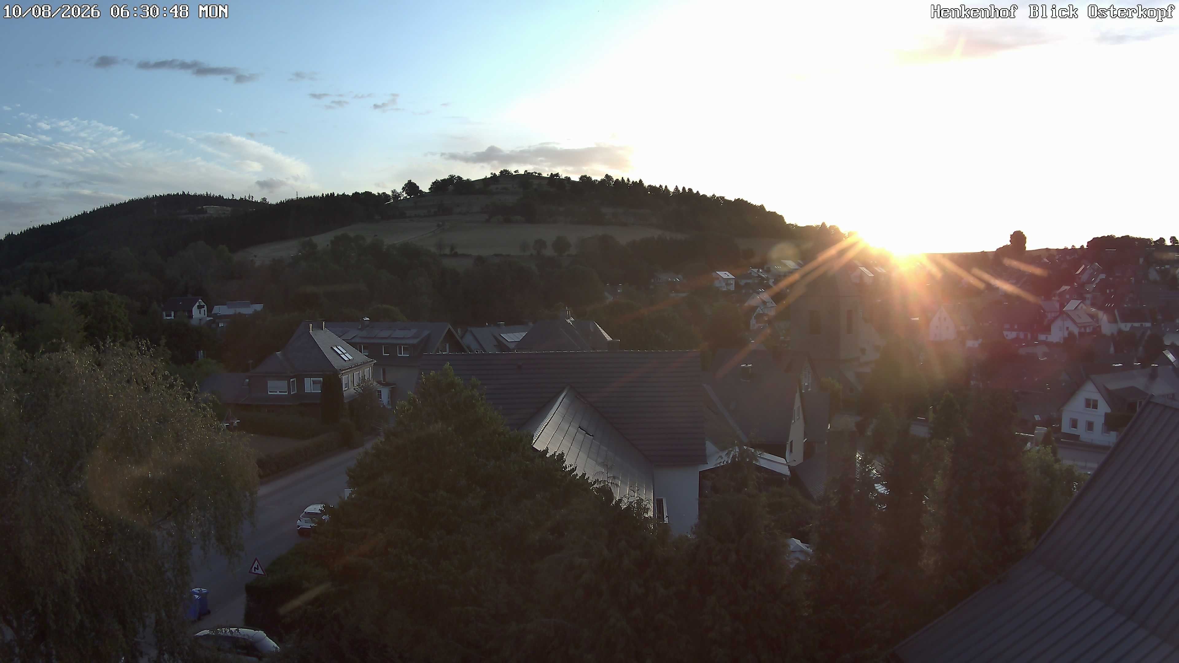 Archived image Webcam Willingen: View Usseln Village