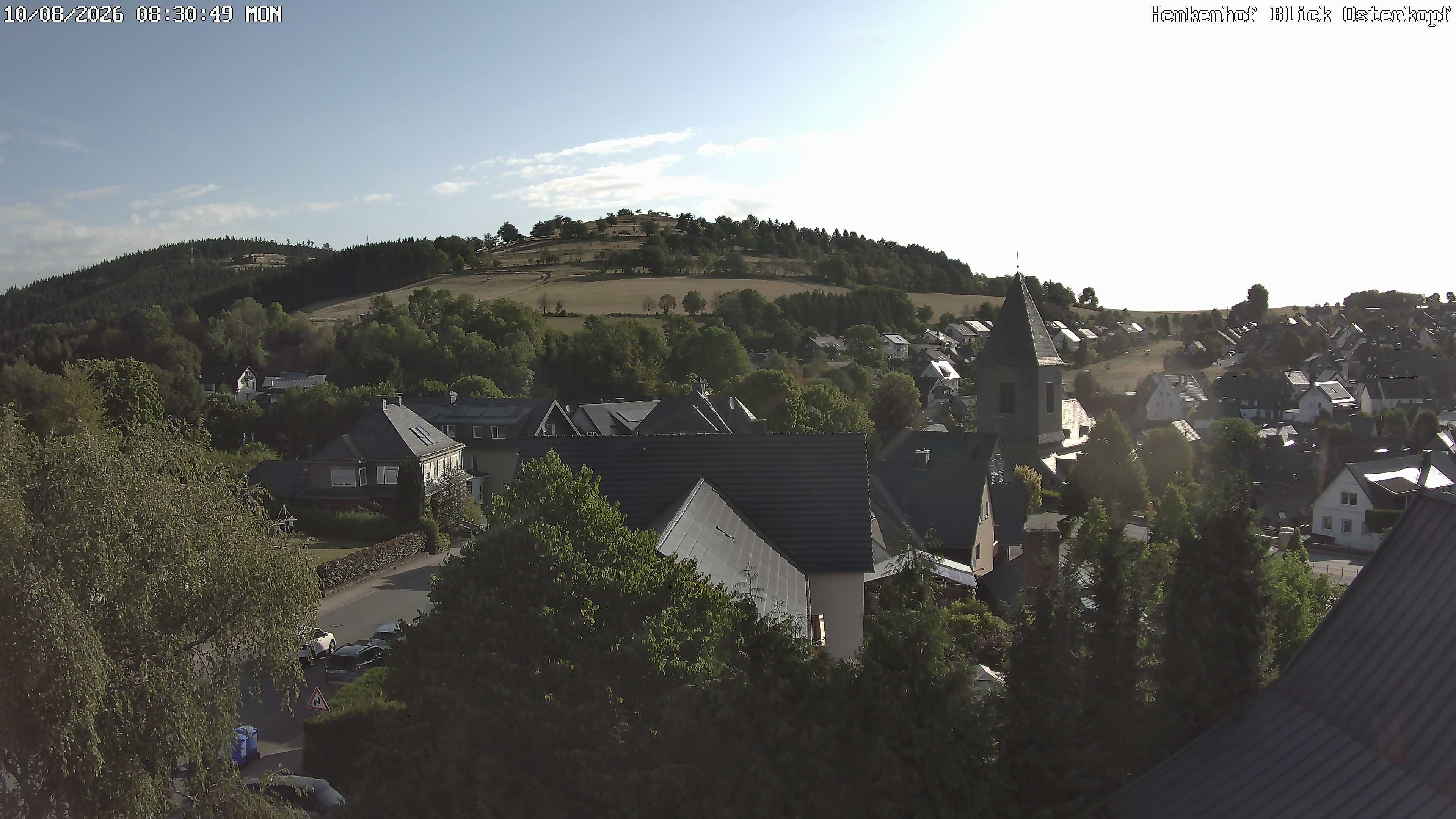 Archived image Webcam Willingen: View Usseln Village