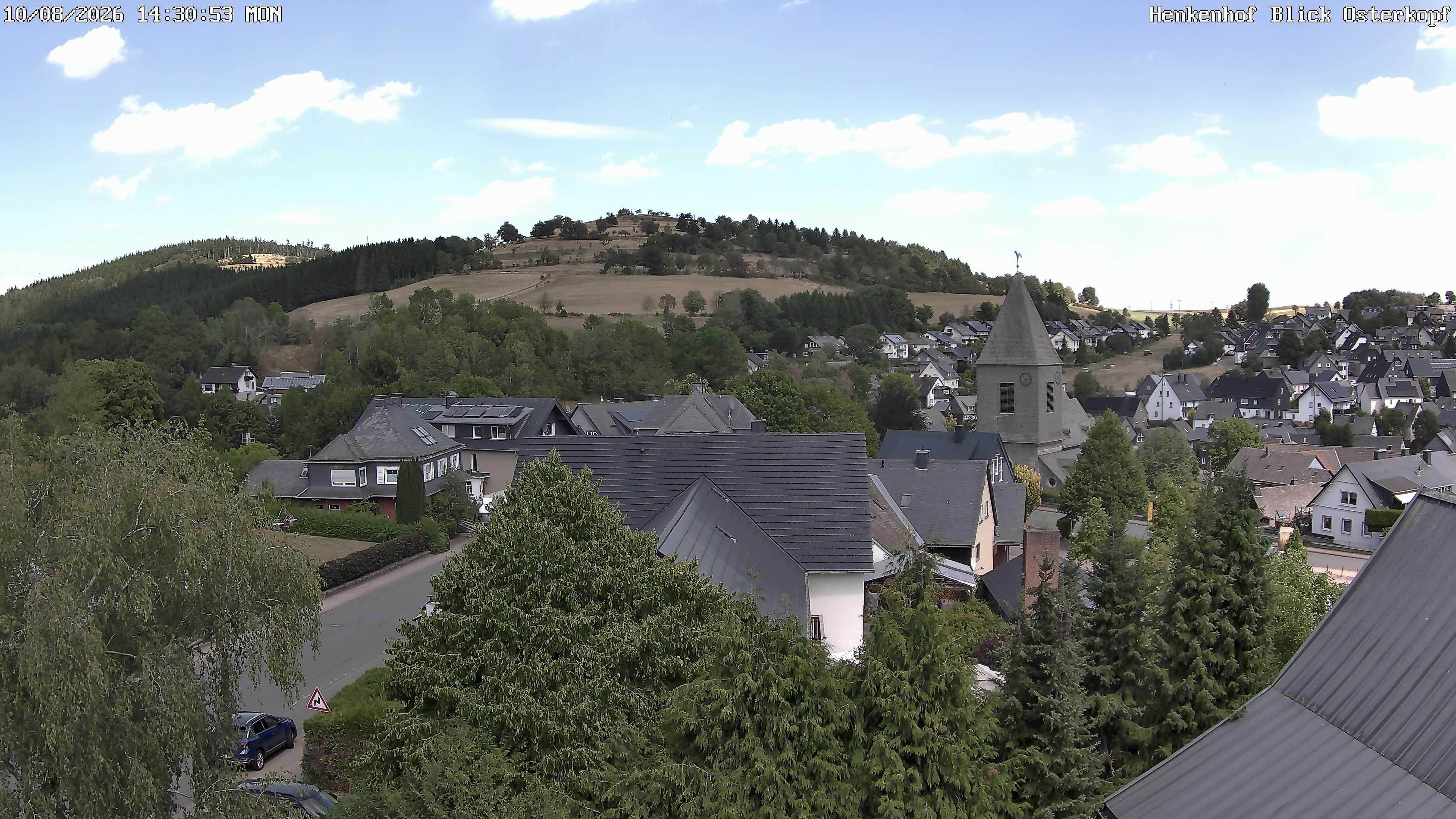Archived image Webcam Willingen: View Usseln Village