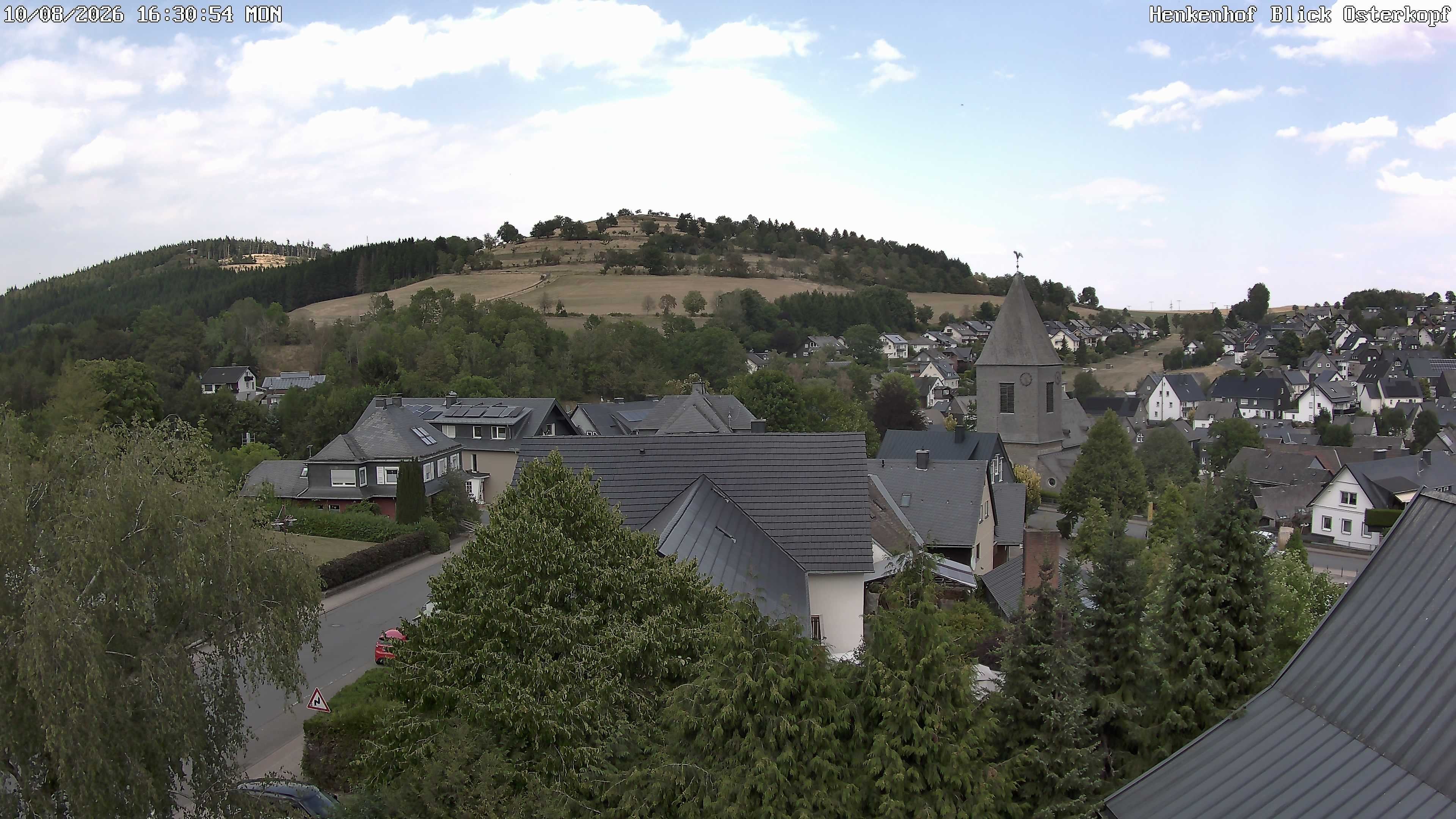 Archived image Webcam Willingen: View Usseln Village