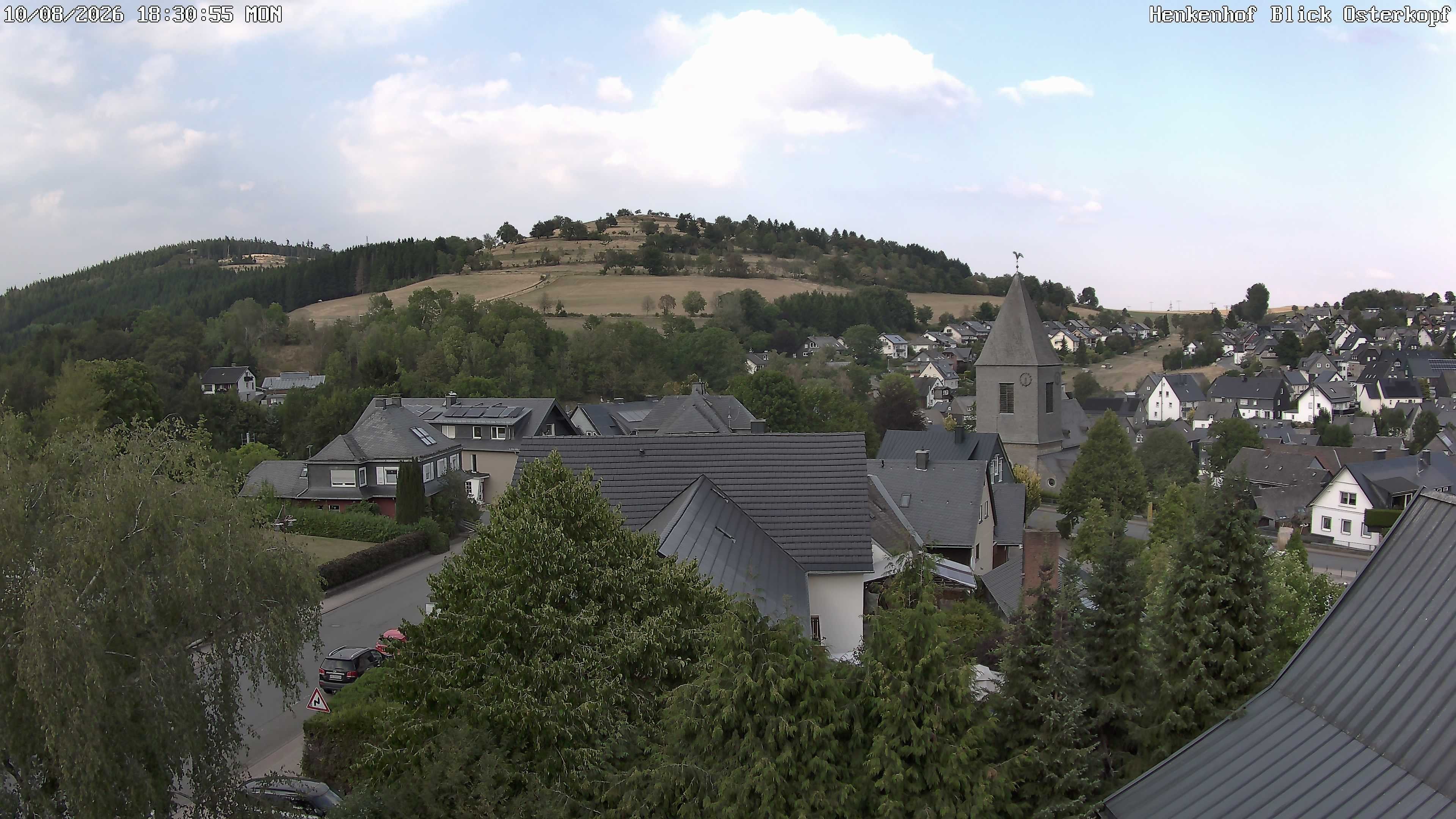 Archived image Webcam Willingen: View Usseln Village