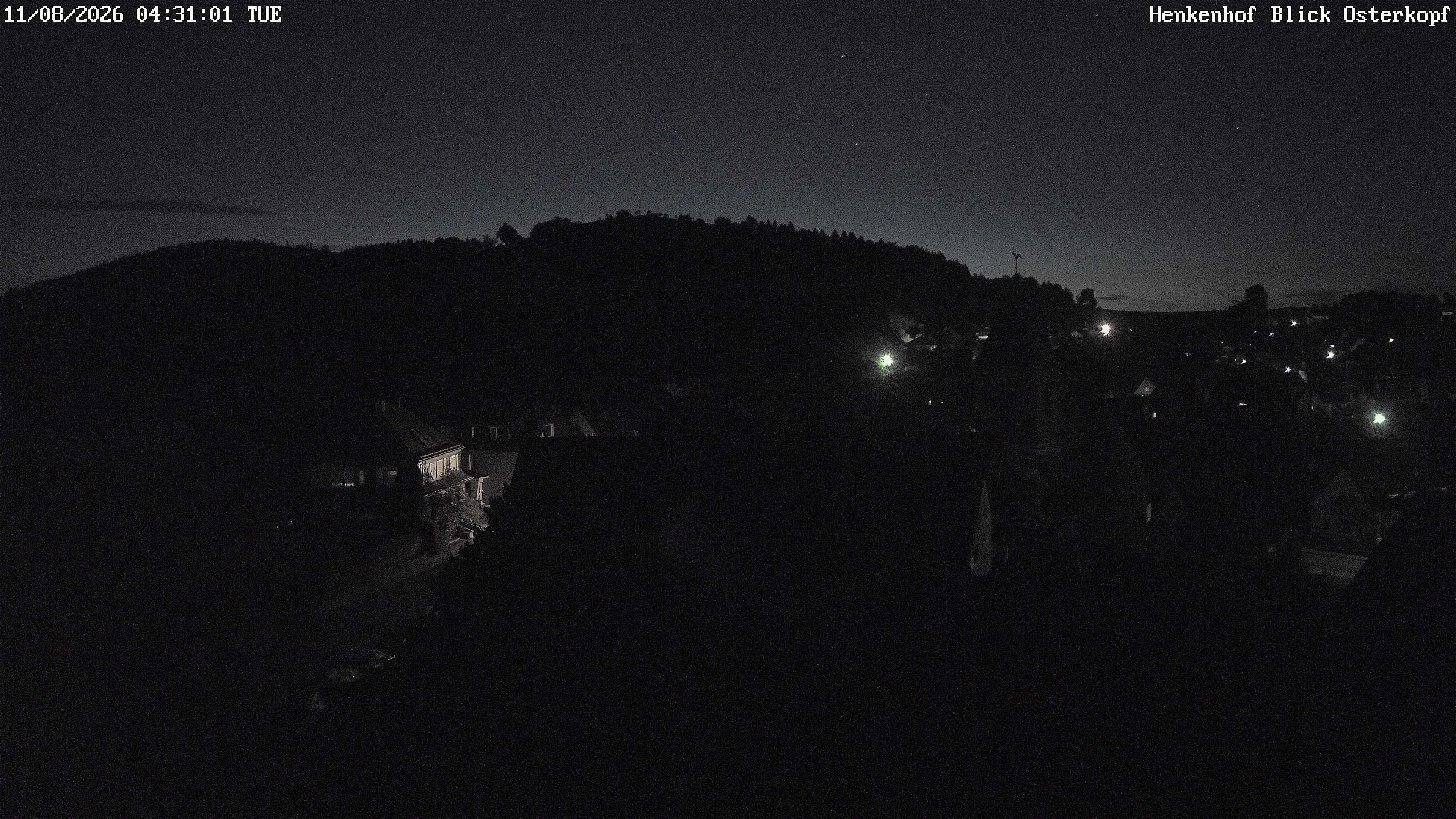 Archiv Foto Webcam Ortsmitte Usseln