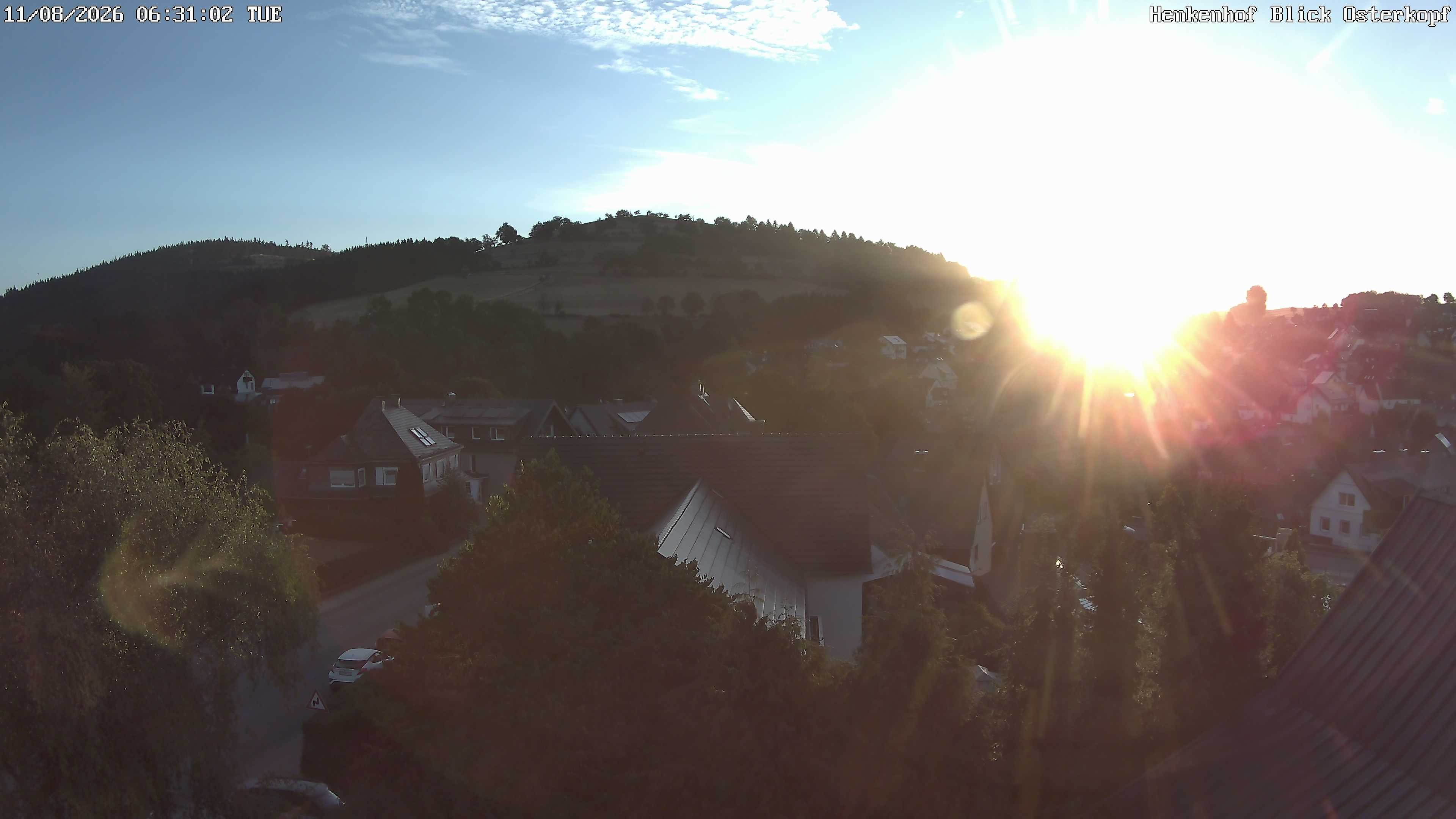 Archiv Foto Webcam Ortsmitte Usseln