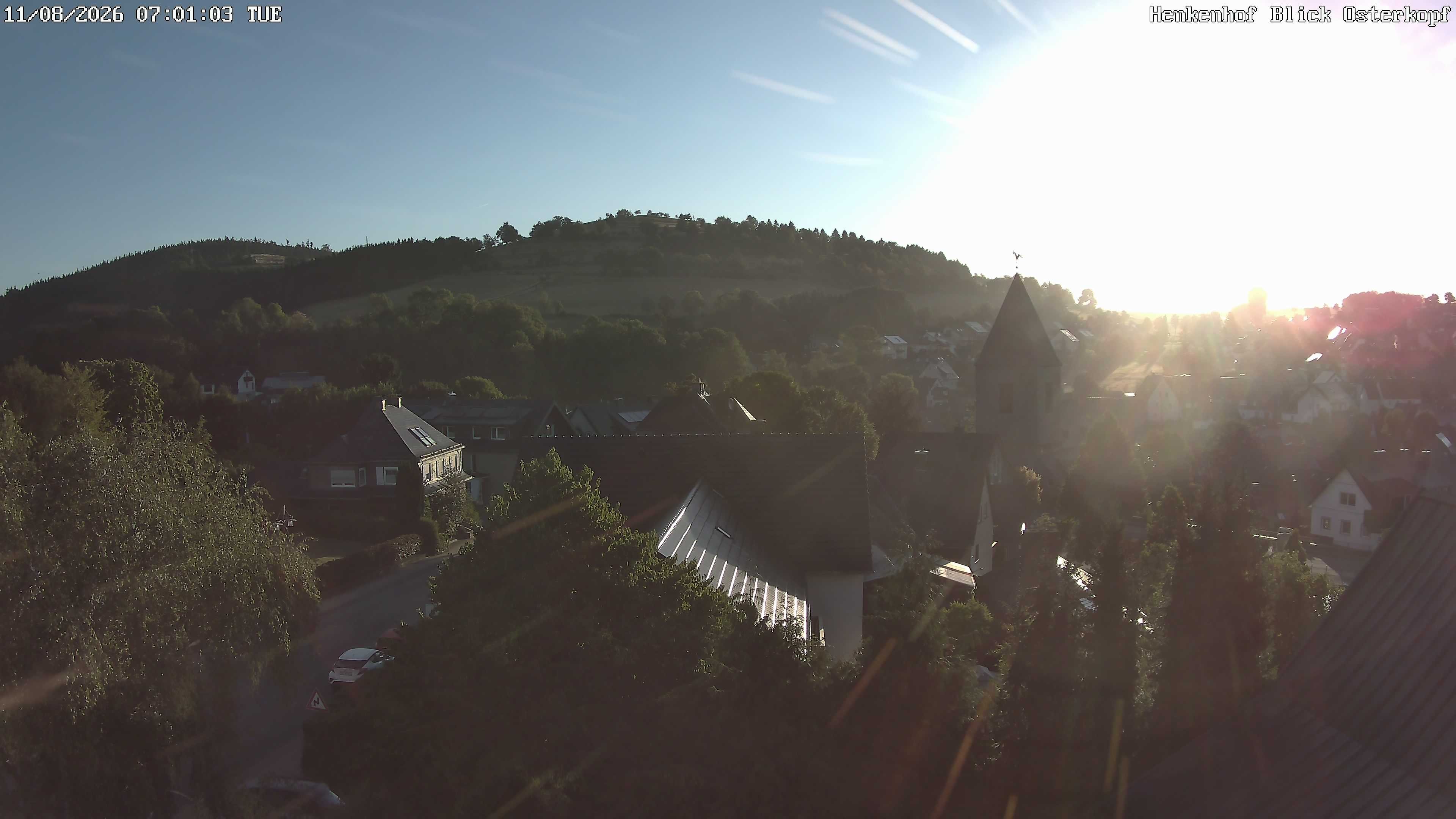 Archiv Foto Webcam Ortsmitte Usseln