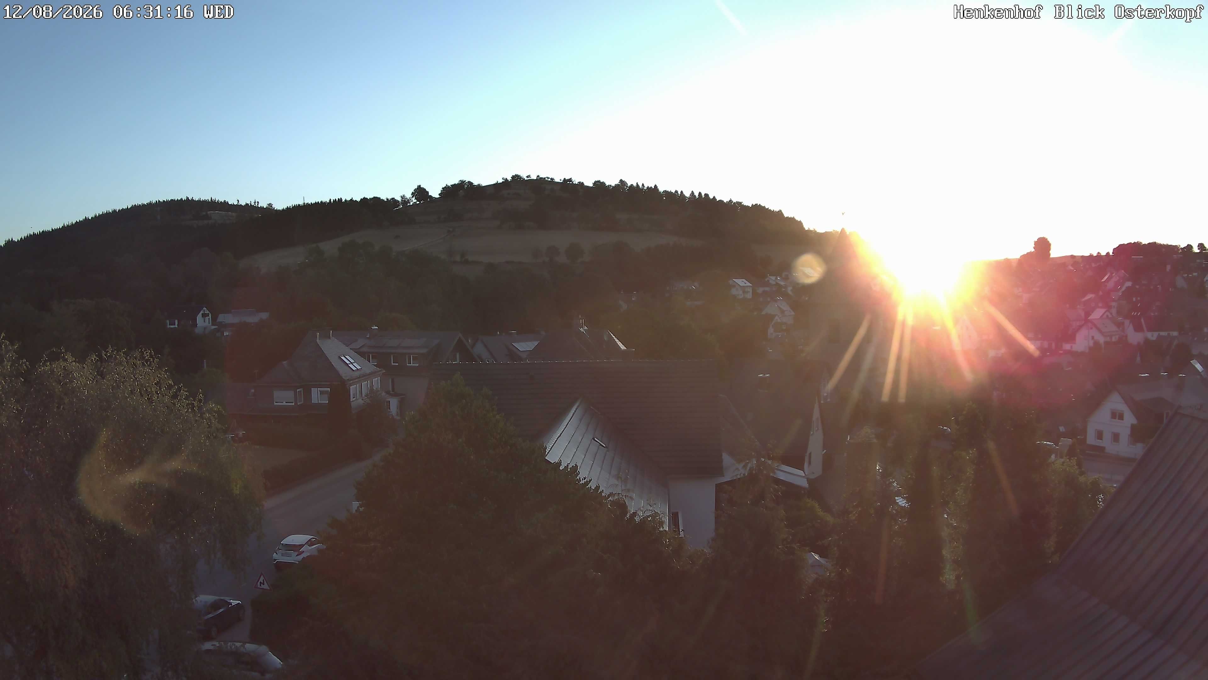 Archiv Foto Webcam Ortsmitte Usseln