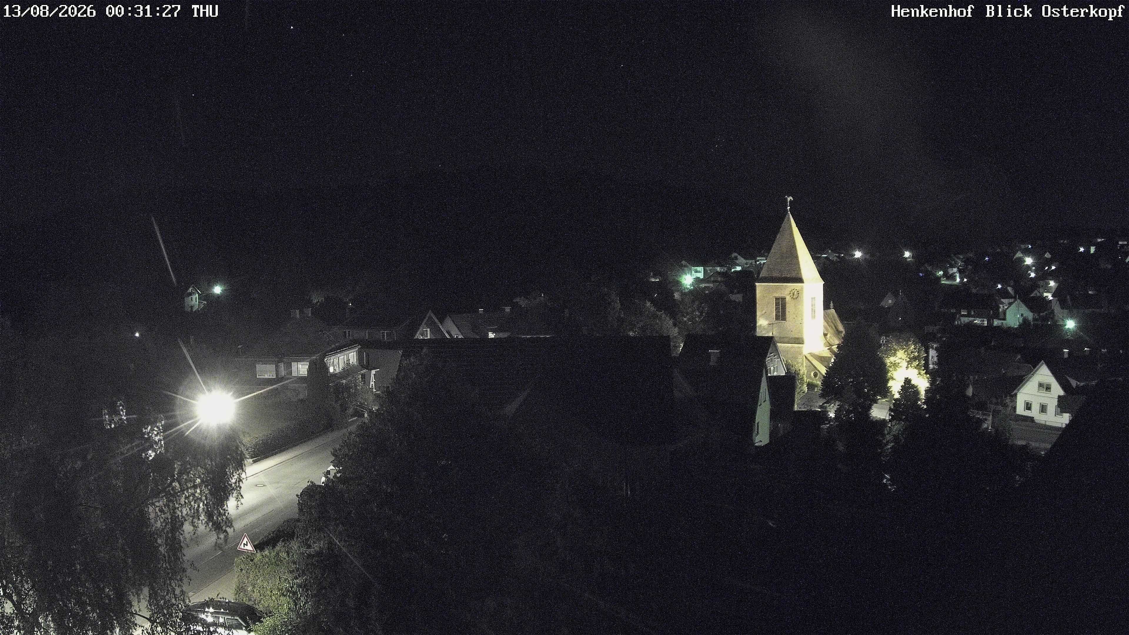 Archiv Foto Webcam Ortsmitte Usseln
