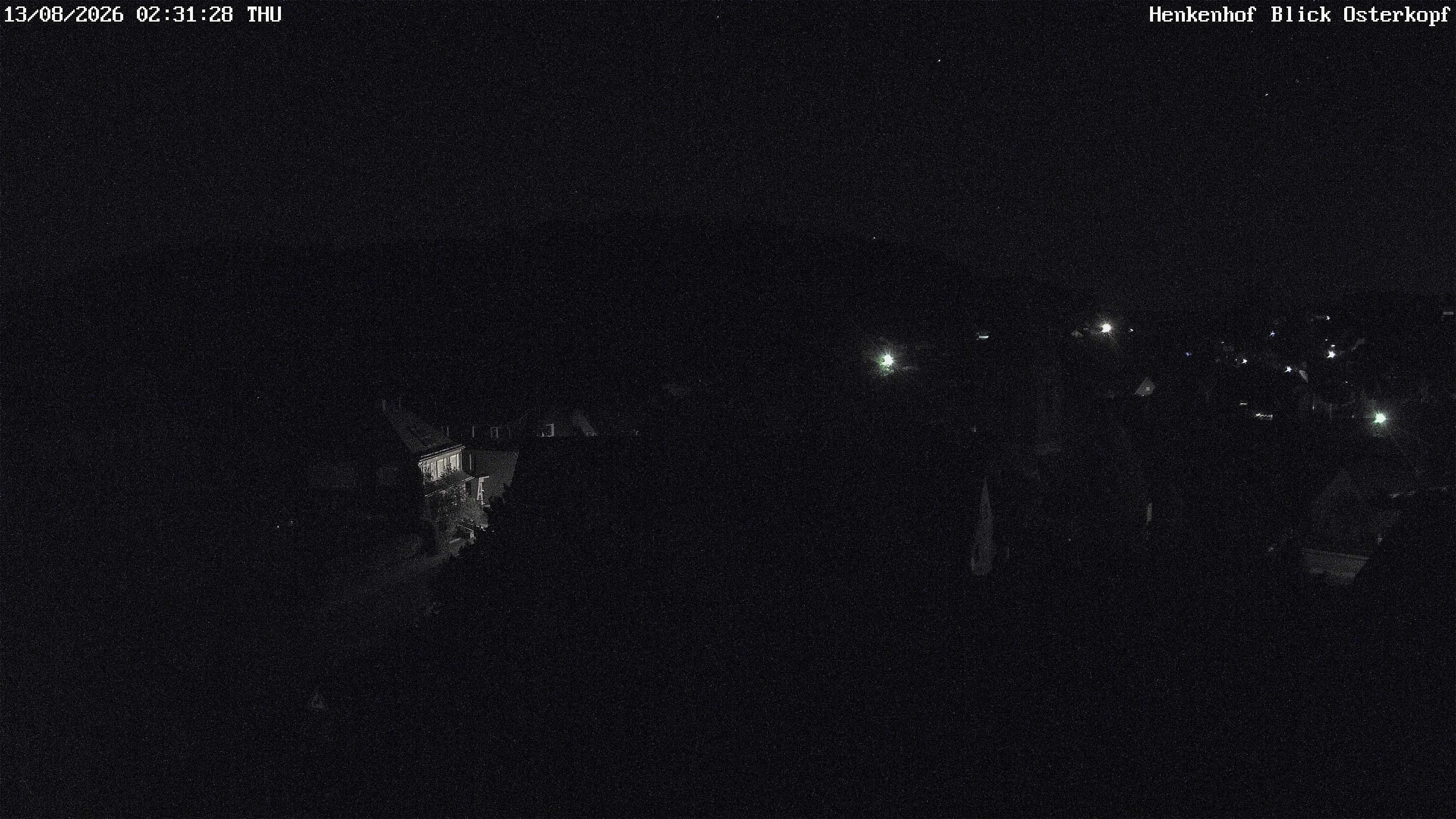 Archiv Foto Webcam Ortsmitte Usseln