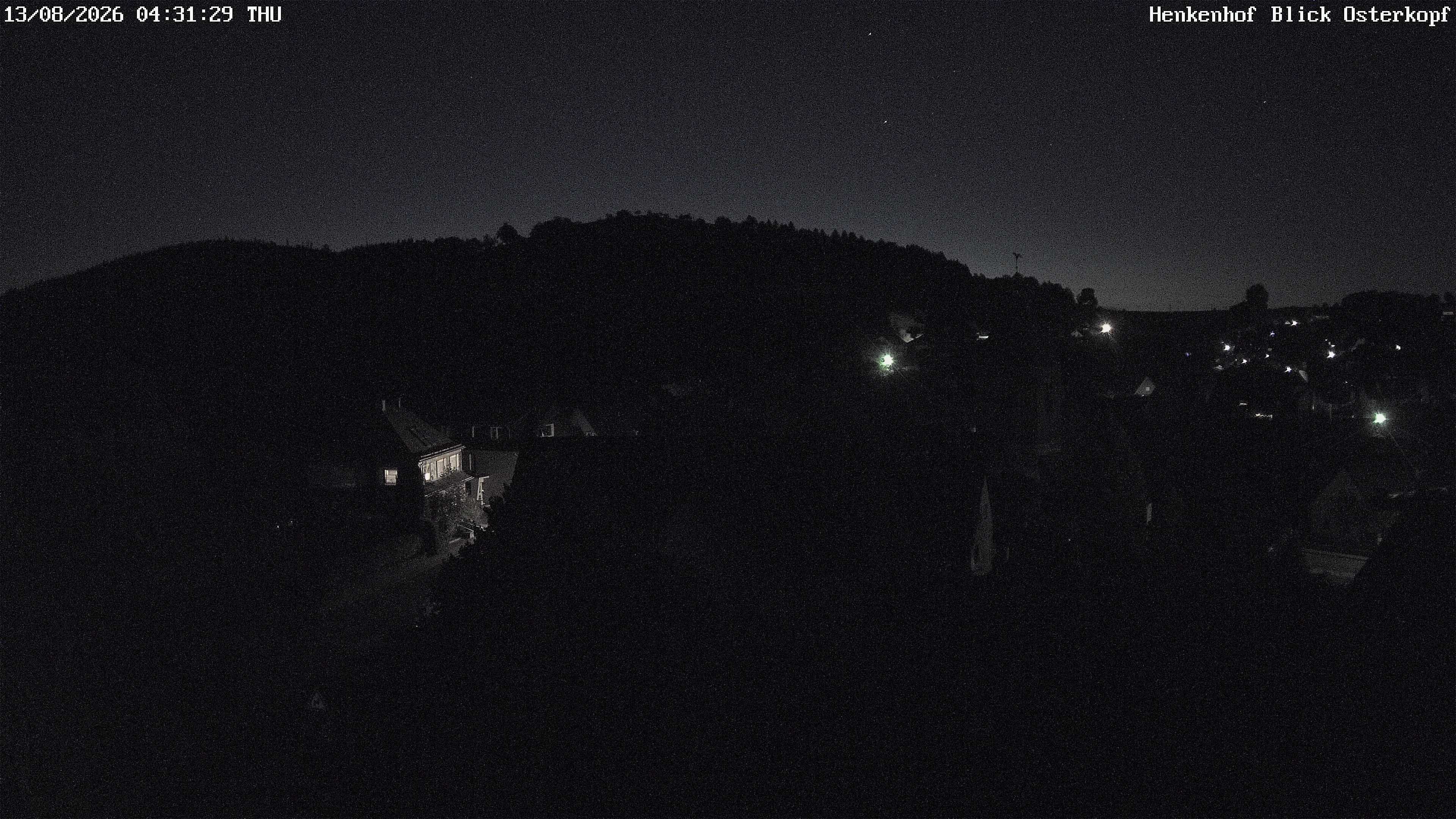 Archiv Foto Webcam Ortsmitte Usseln