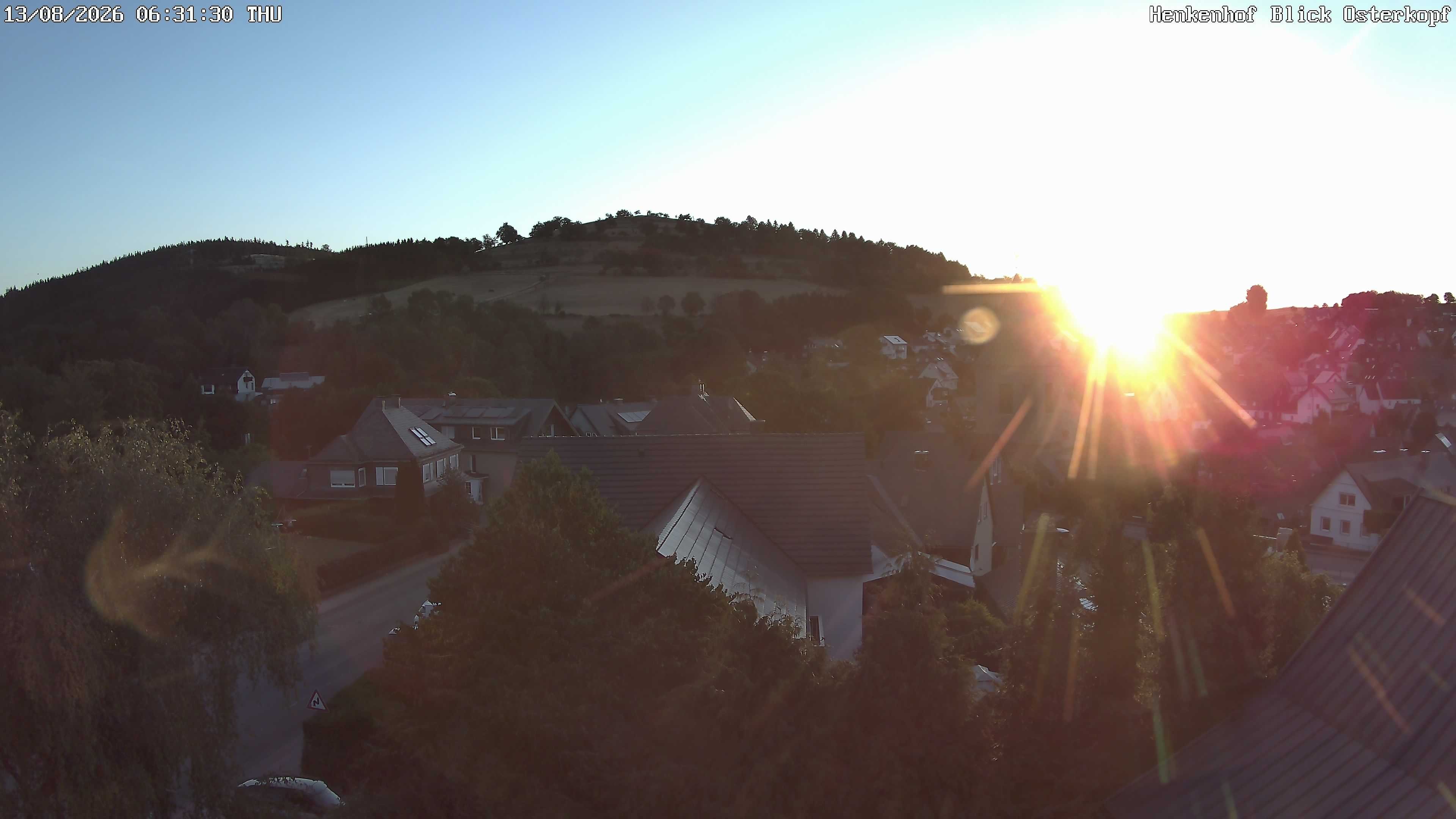 Archiv Foto Webcam Ortsmitte Usseln
