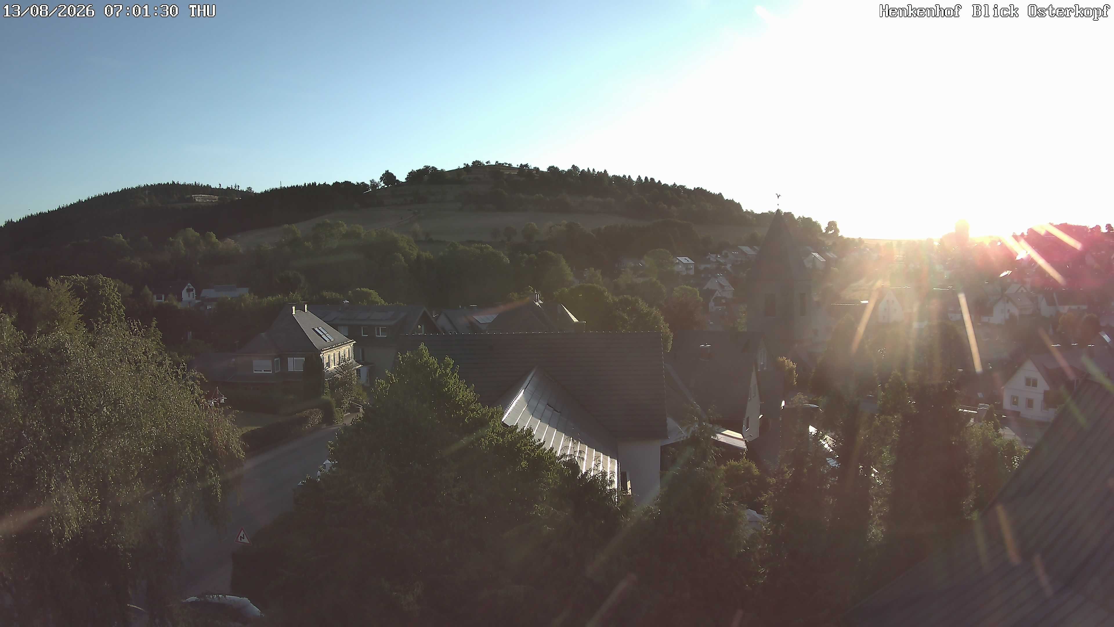 Archiv Foto Webcam Ortsmitte Usseln