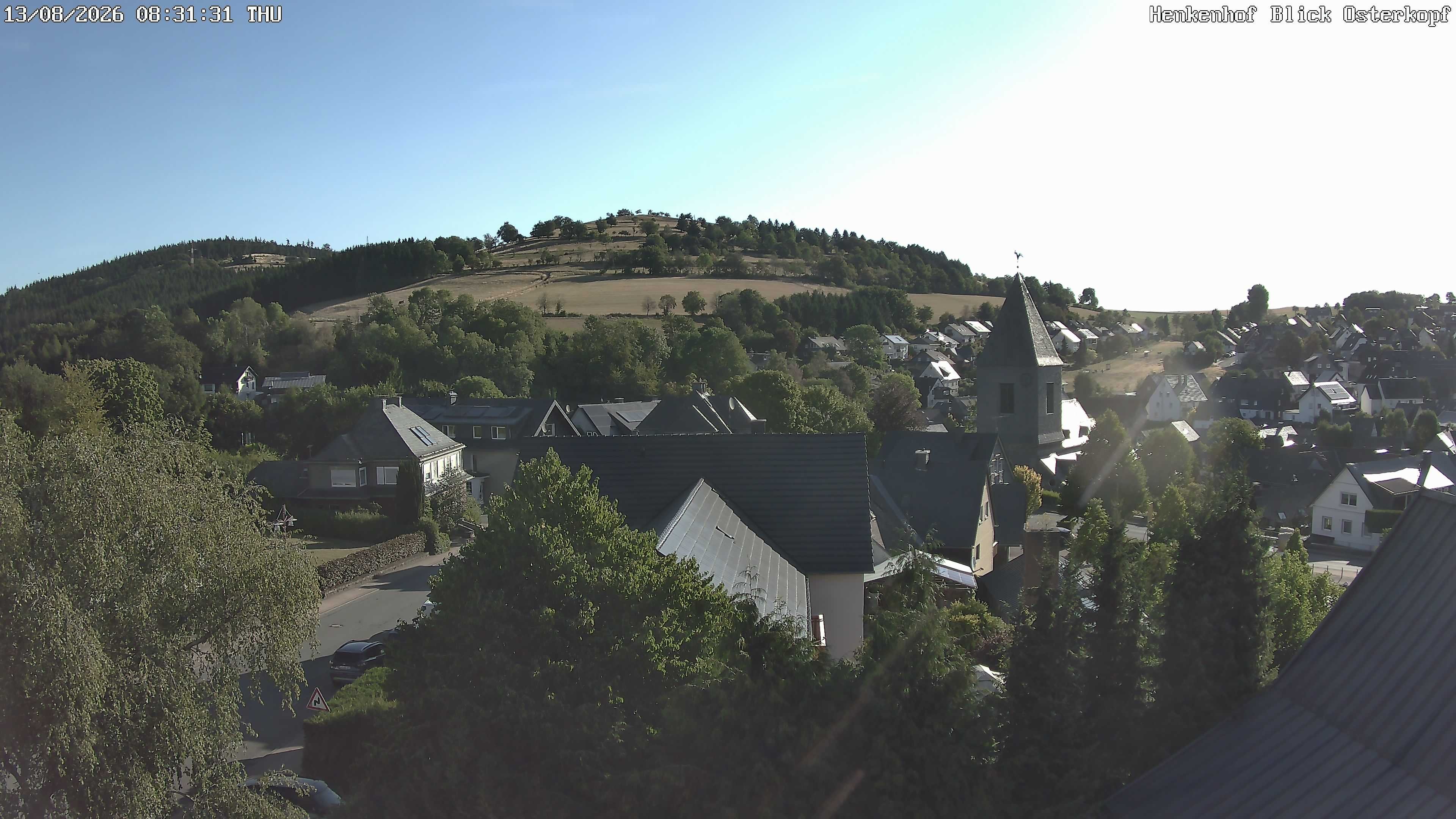 Archiv Foto Webcam Ortsmitte Usseln