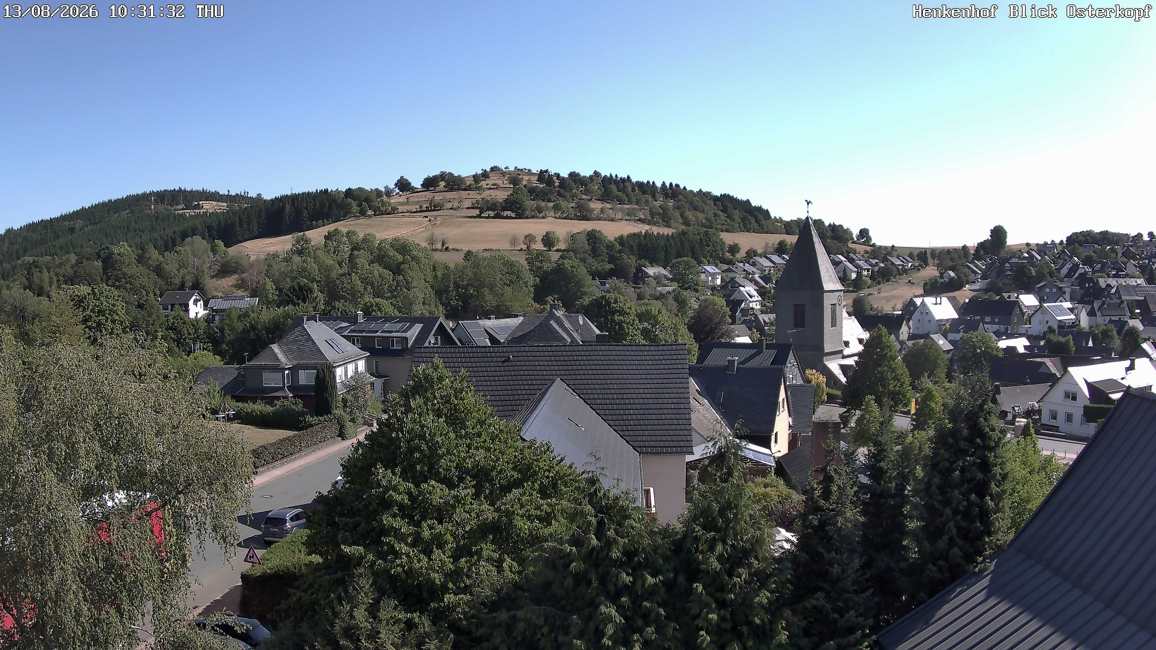 Archiv Foto Webcam Ortsmitte Usseln