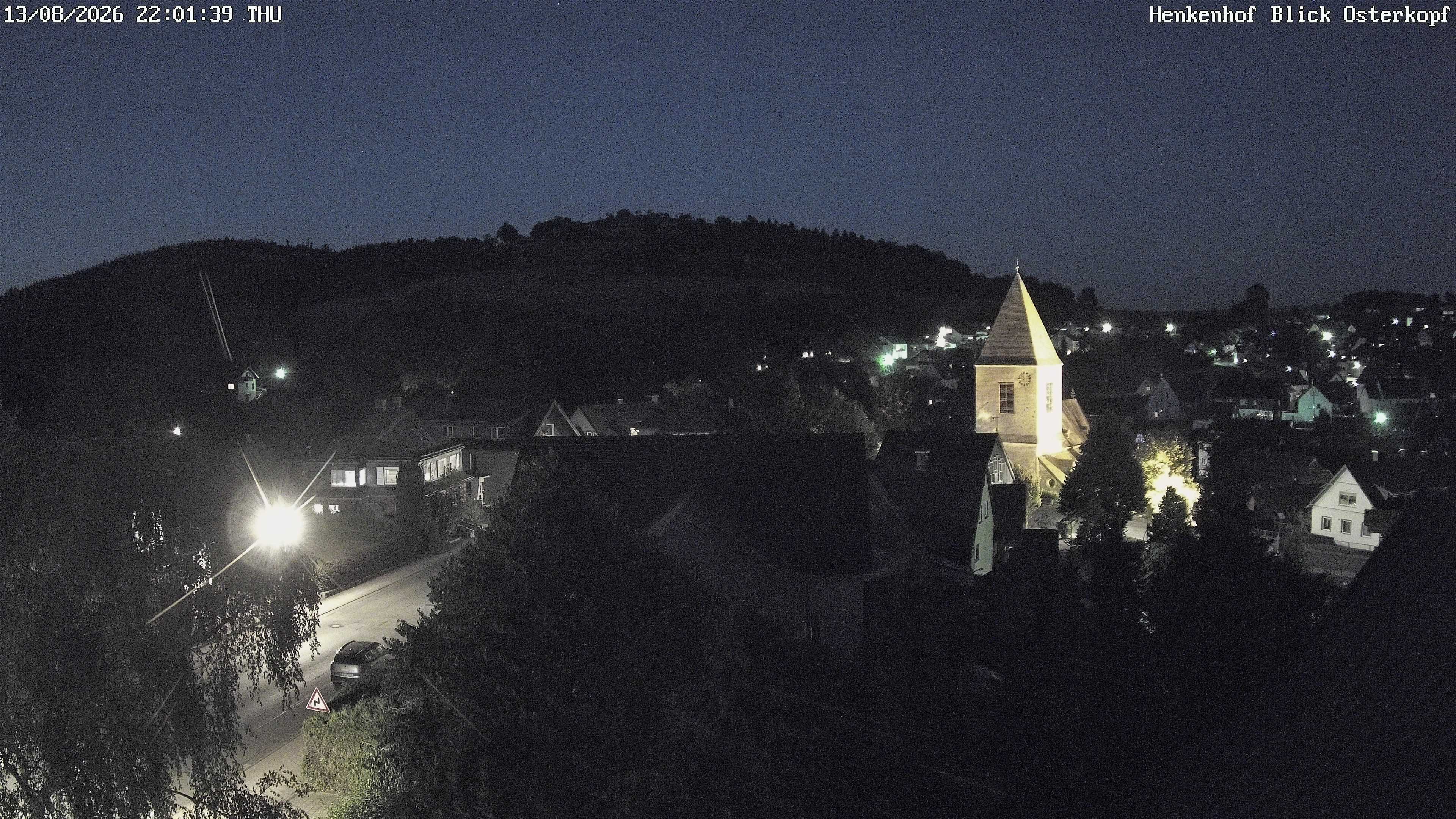 Archiv Foto Webcam Ortsmitte Usseln