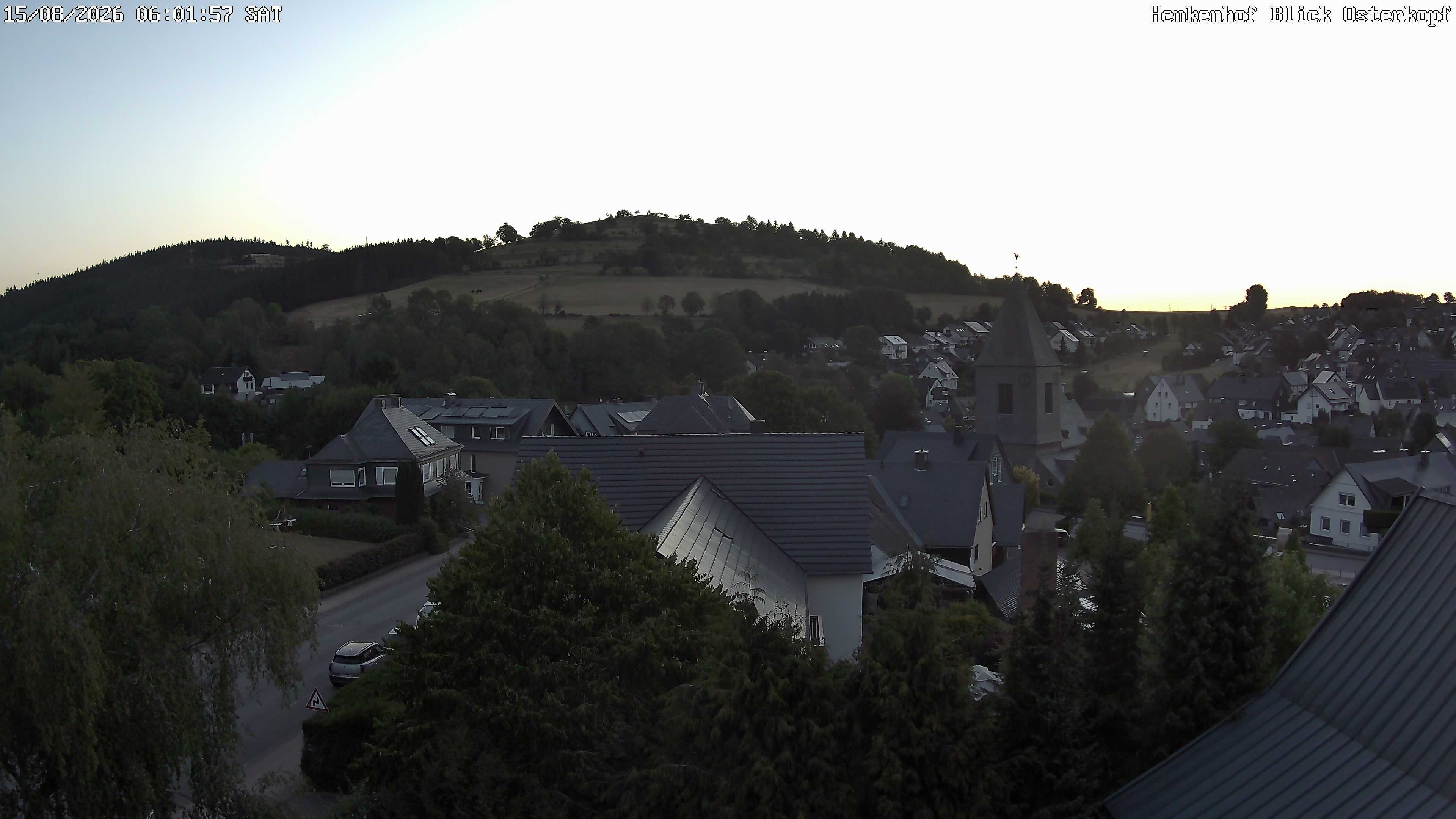 Archived image Webcam Willingen: View Usseln Village