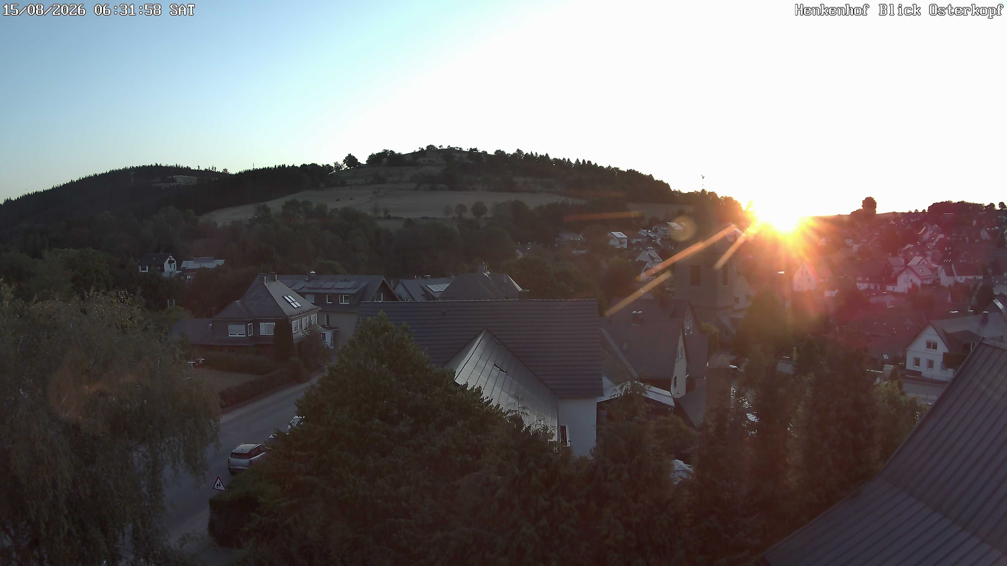 Archived image Webcam Willingen: View Usseln Village
