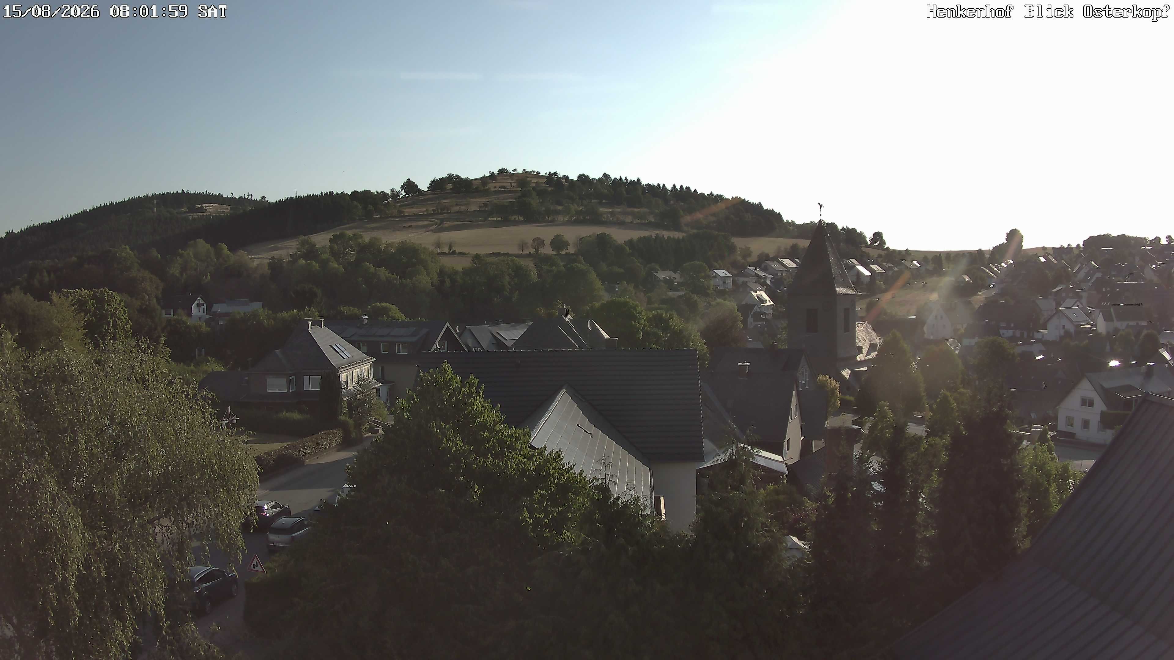 Archived image Webcam Willingen: View Usseln Village