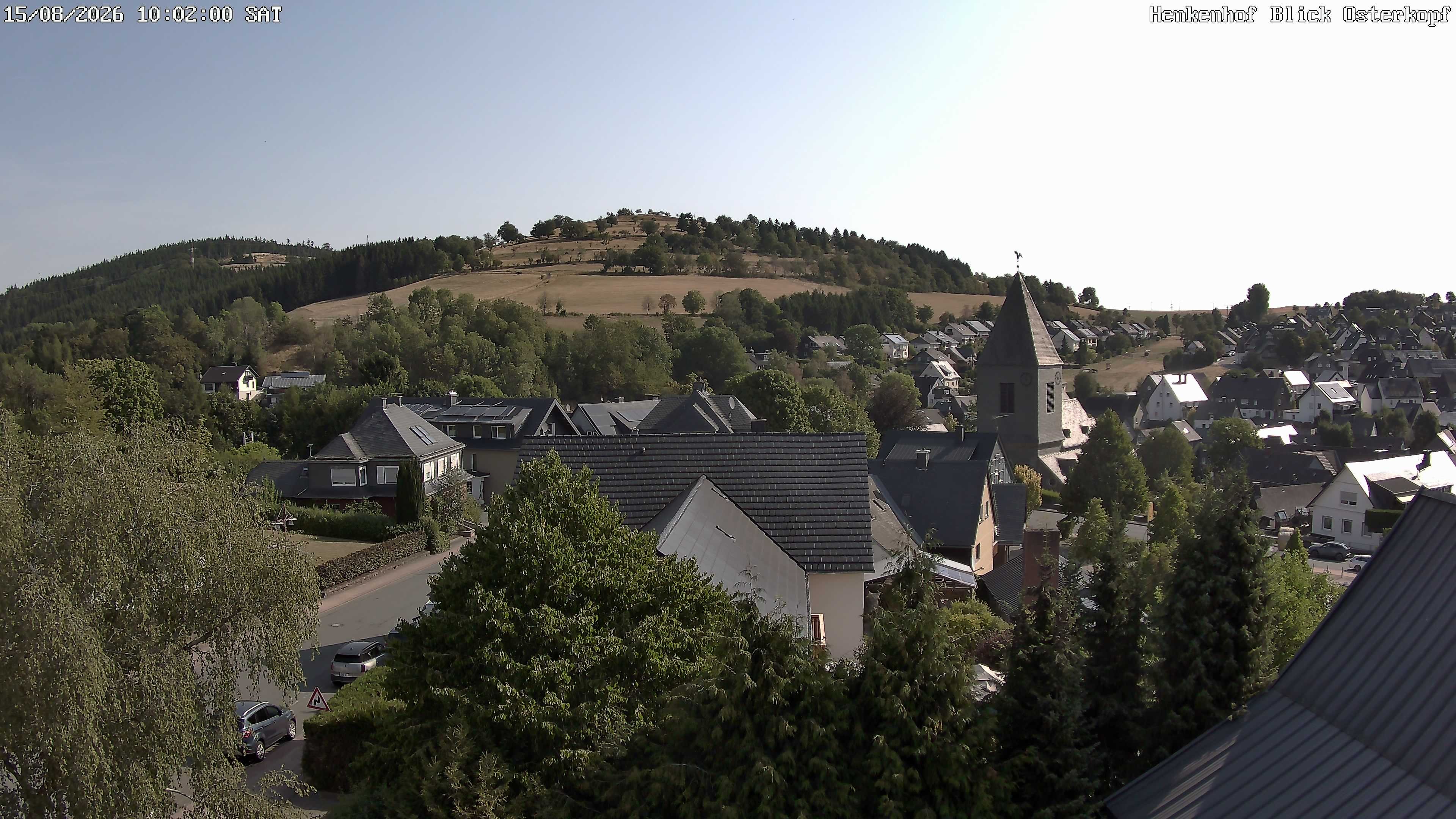 Archived image Webcam Willingen: View Usseln Village